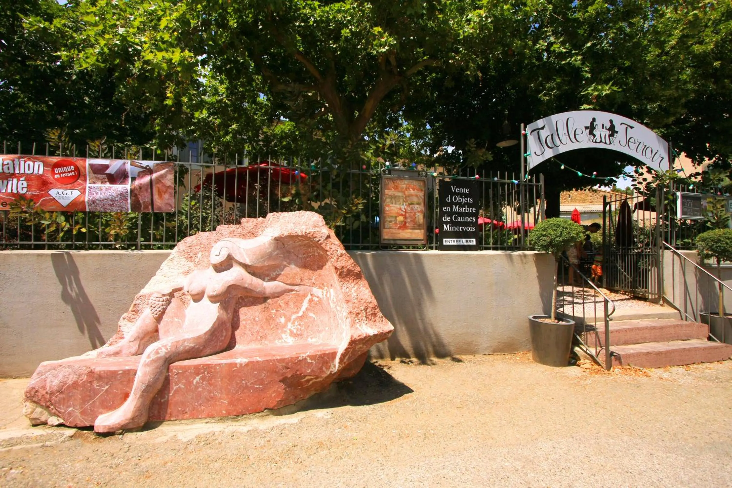 View (from property/room) in Logis Hotel - Restaurant La Marbrerie