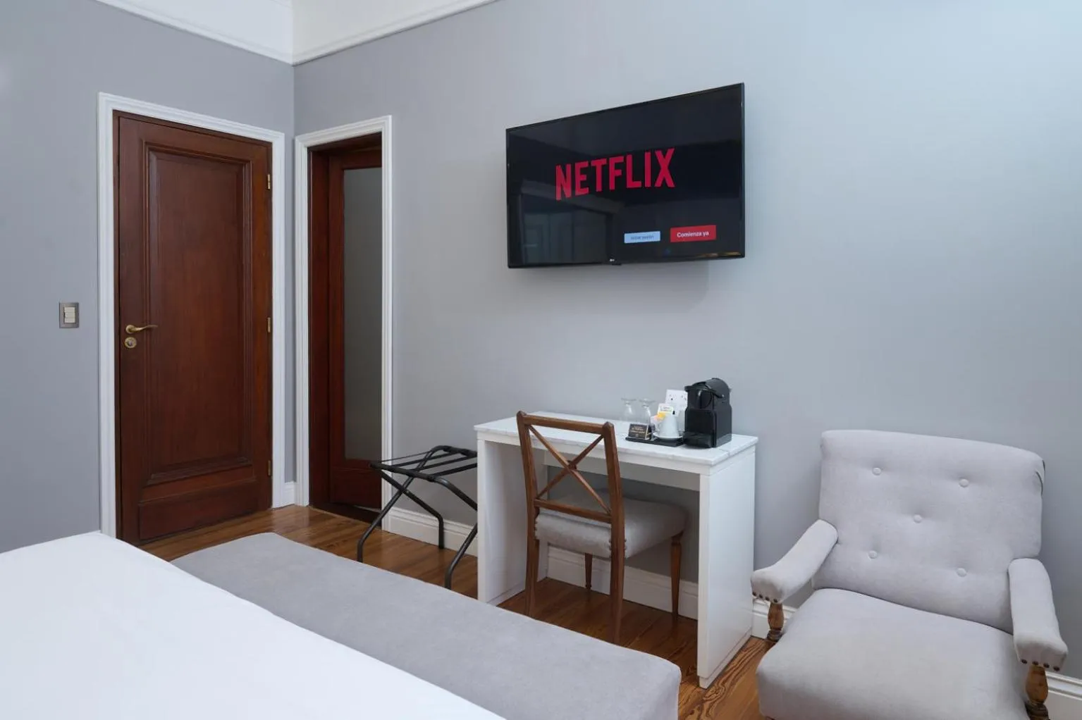 Bedroom, Bed in Altos de Guemes Hotel