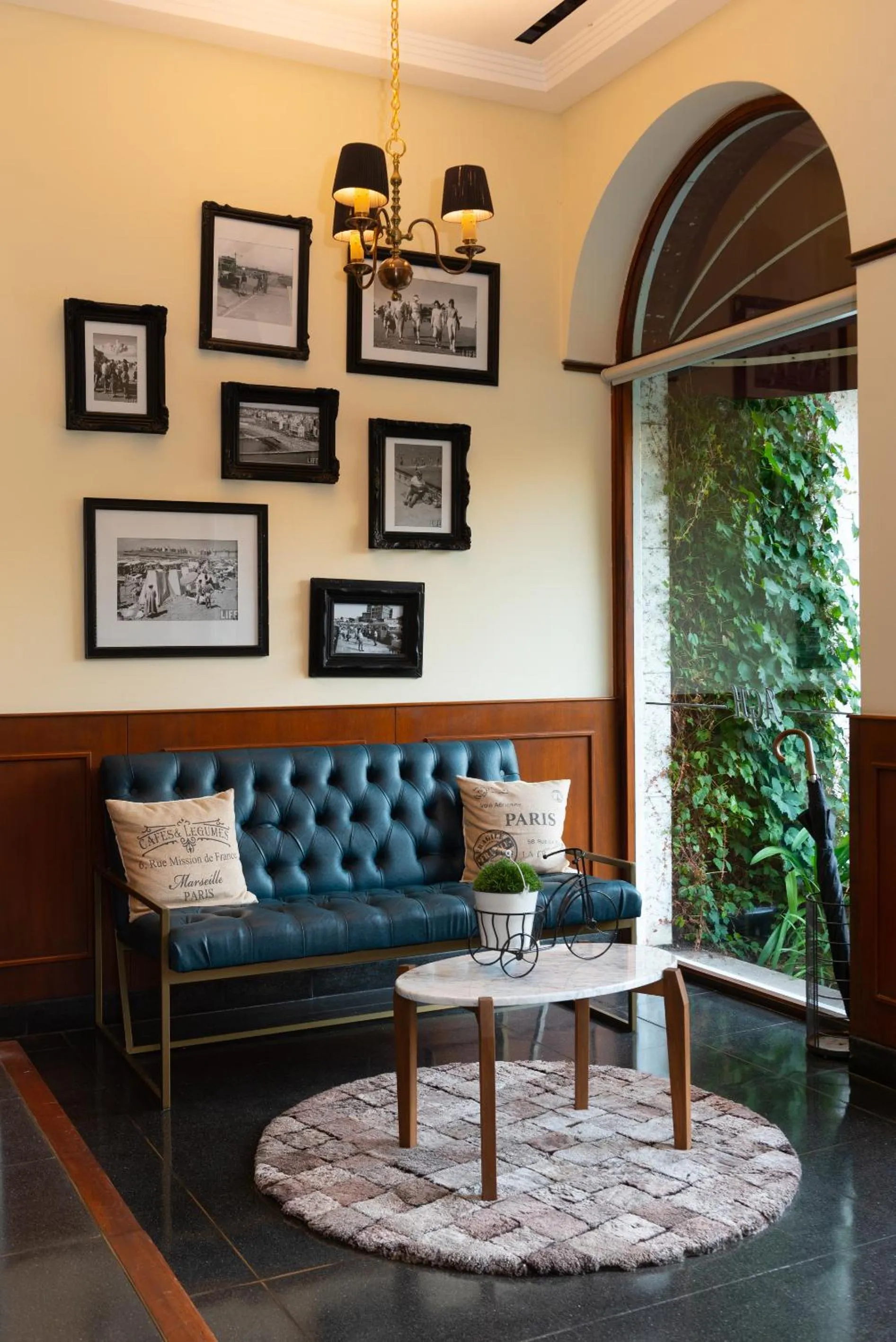 Living room in Altos de Guemes Hotel
