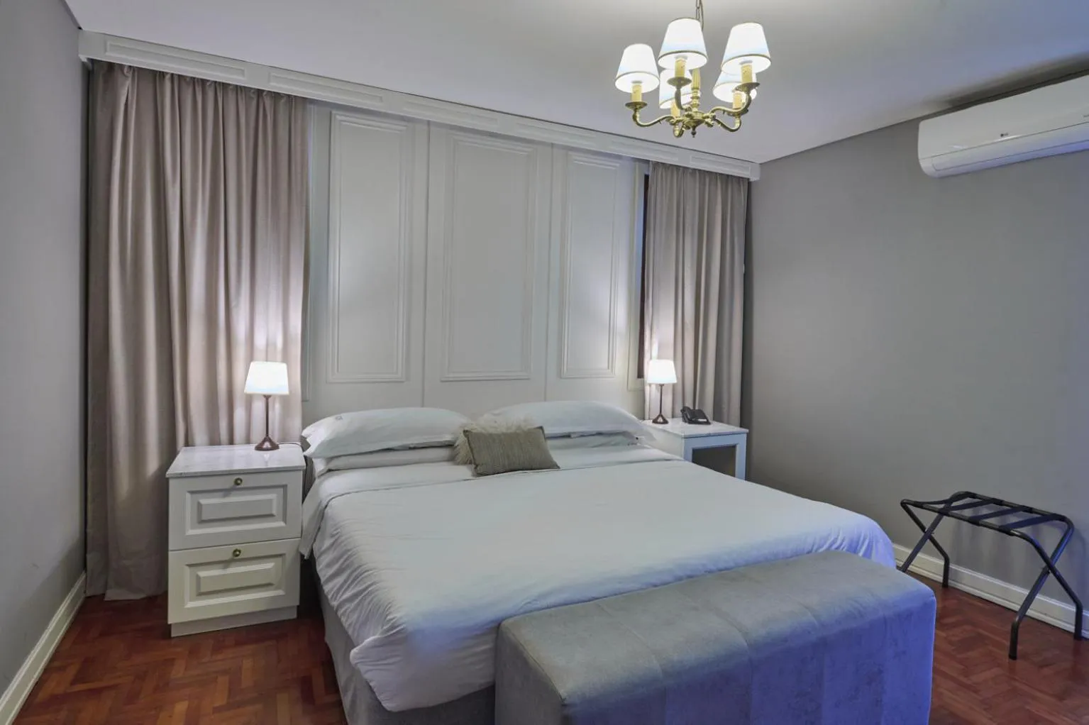 Bedroom, Bed in Altos de Guemes Hotel