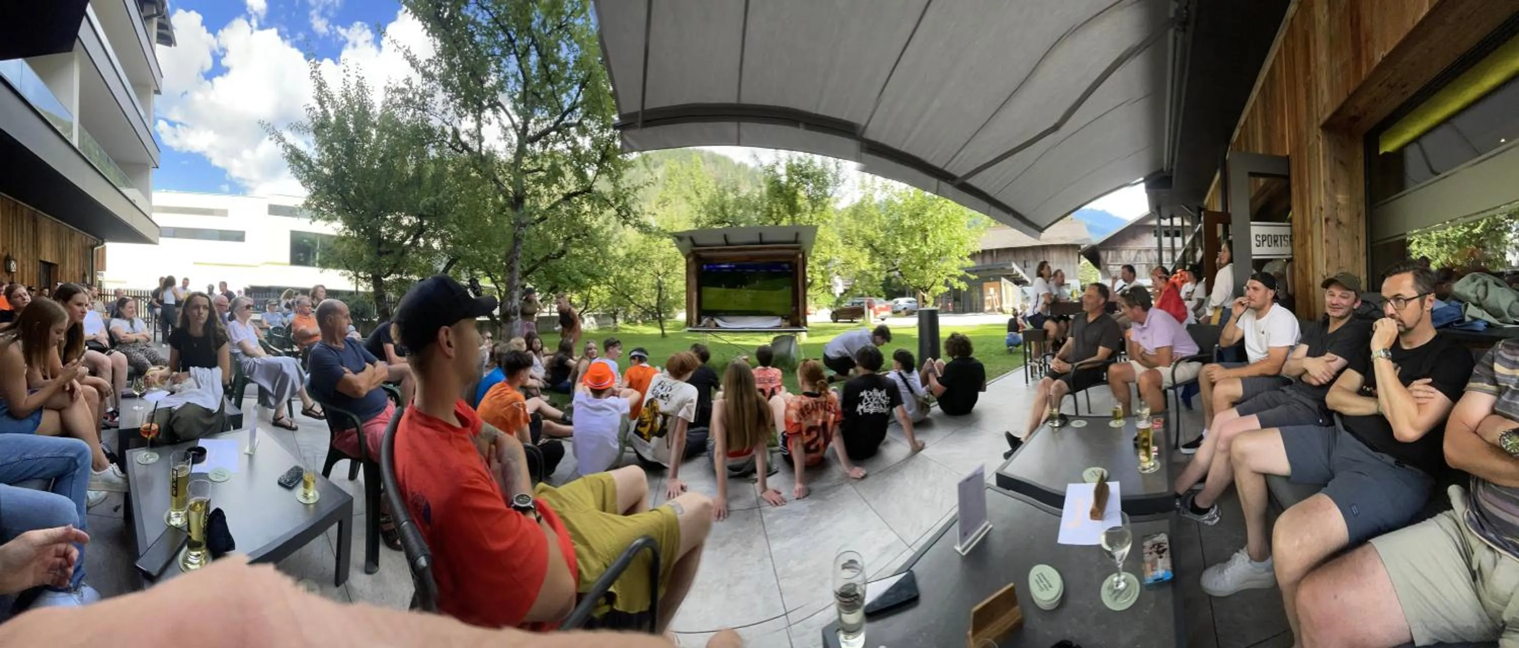 Garden in Der Siegeler B&B - this lifestylehotel rocks