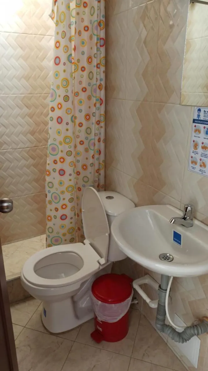 Bathroom in Hotel Mi Gloria