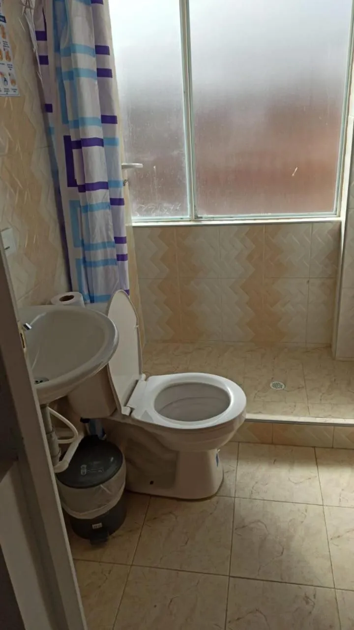 Bathroom in Hotel Mi Gloria