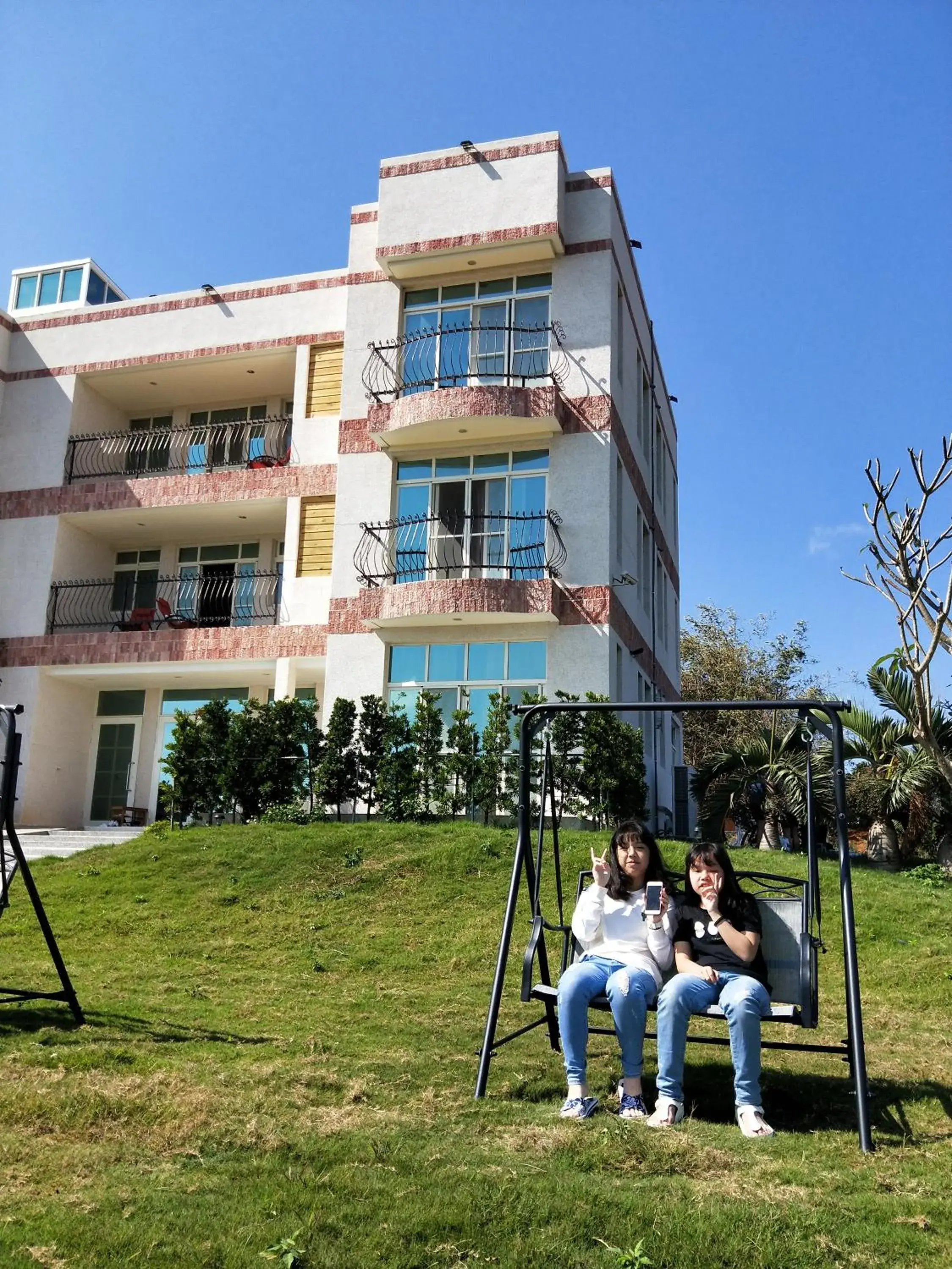 Property building in Full Moon Resort Property building in Full Moon Resort