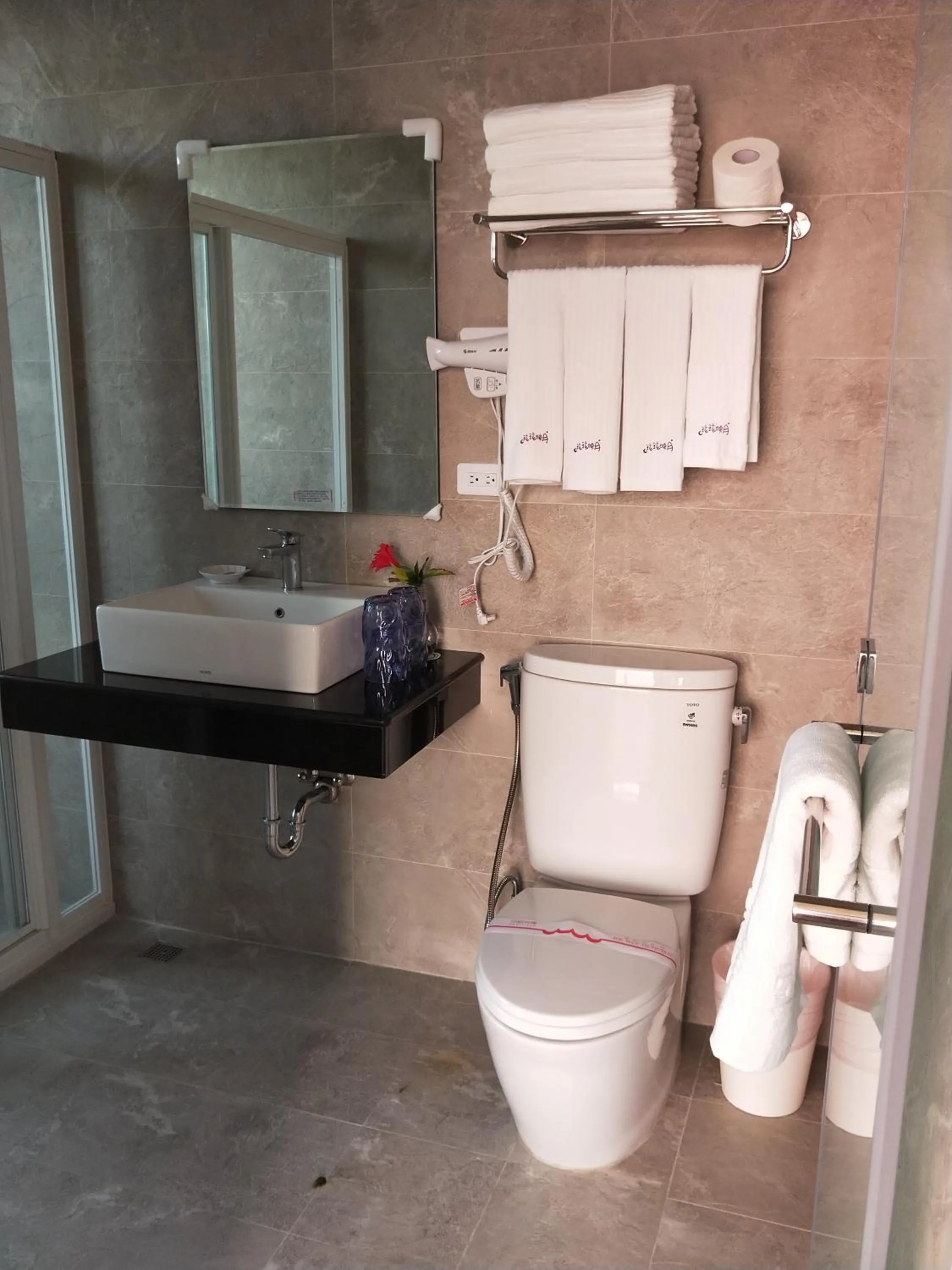 Toilet in Full Moon Resort