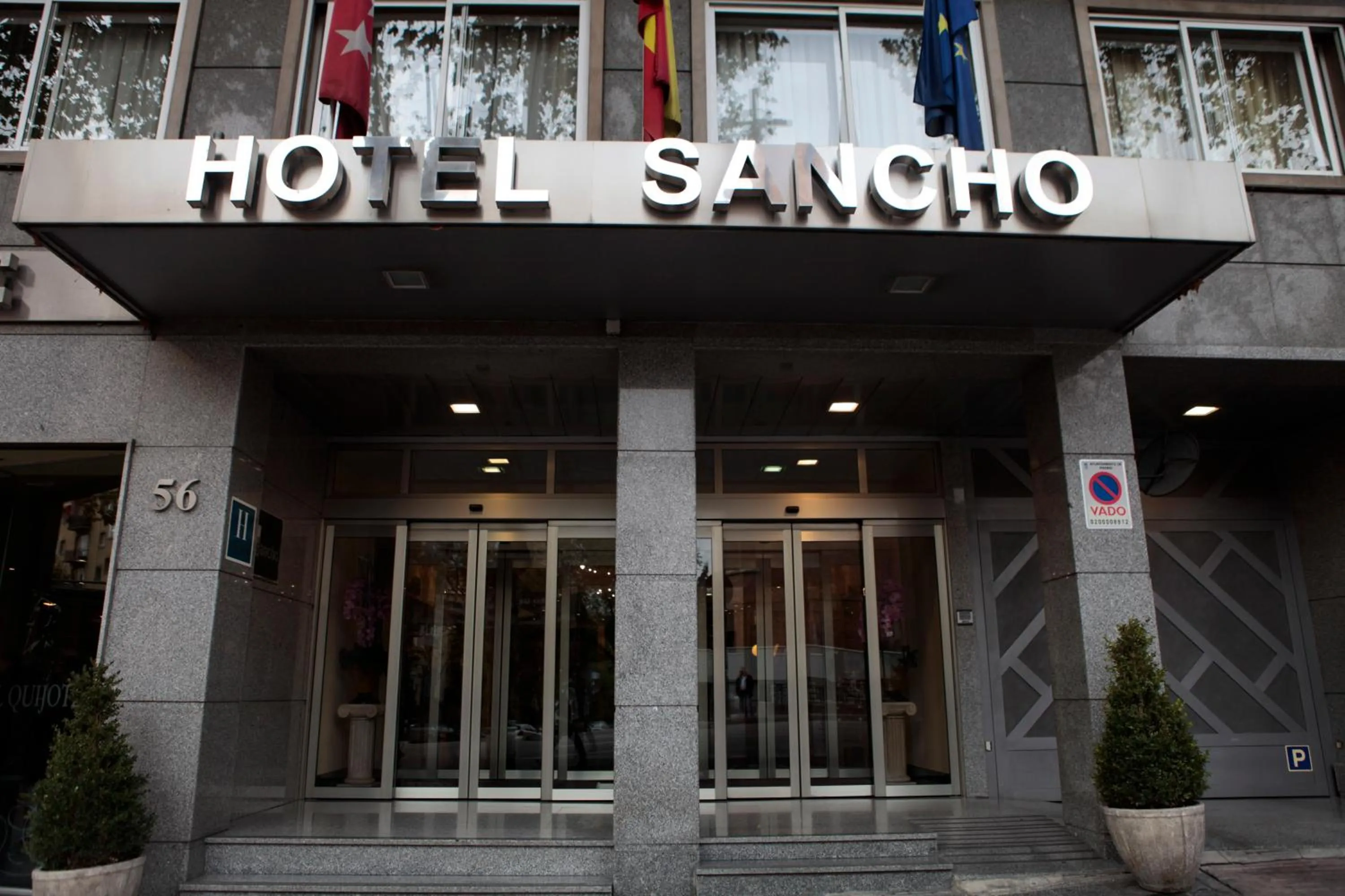 Facade/entrance in Hotel Sancho