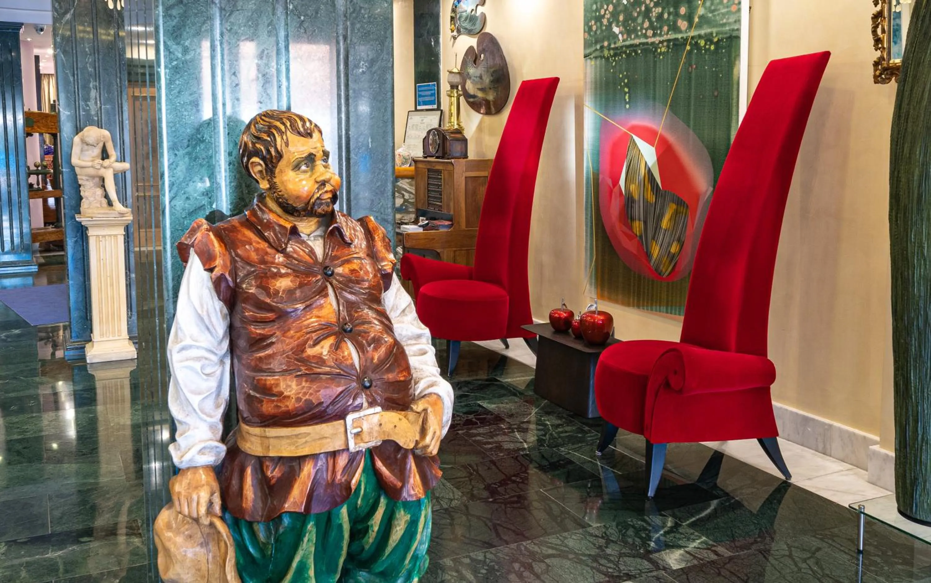 Lobby or reception in Hotel Sancho