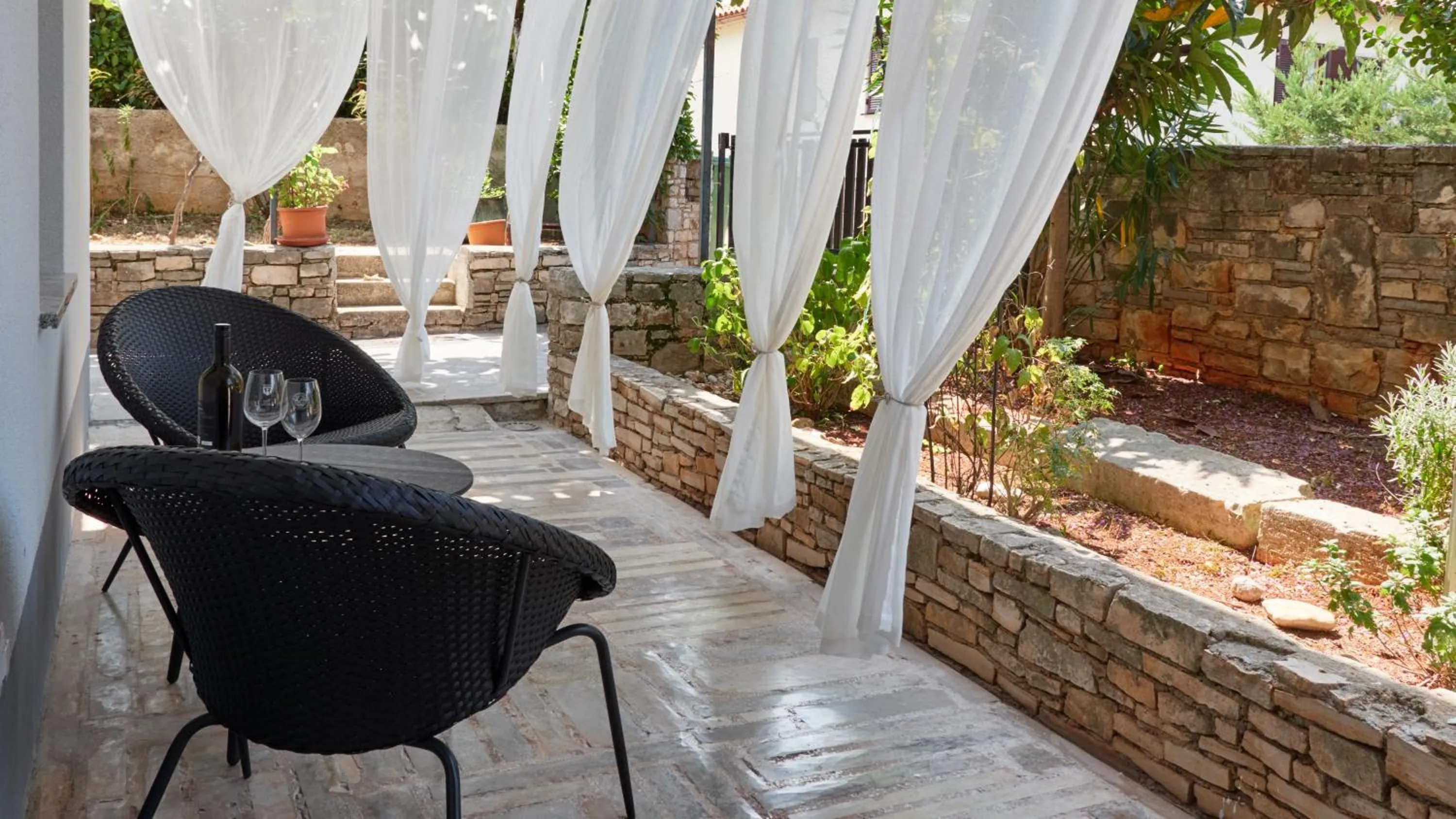 Balcony/Terrace in B&B Villa Vela