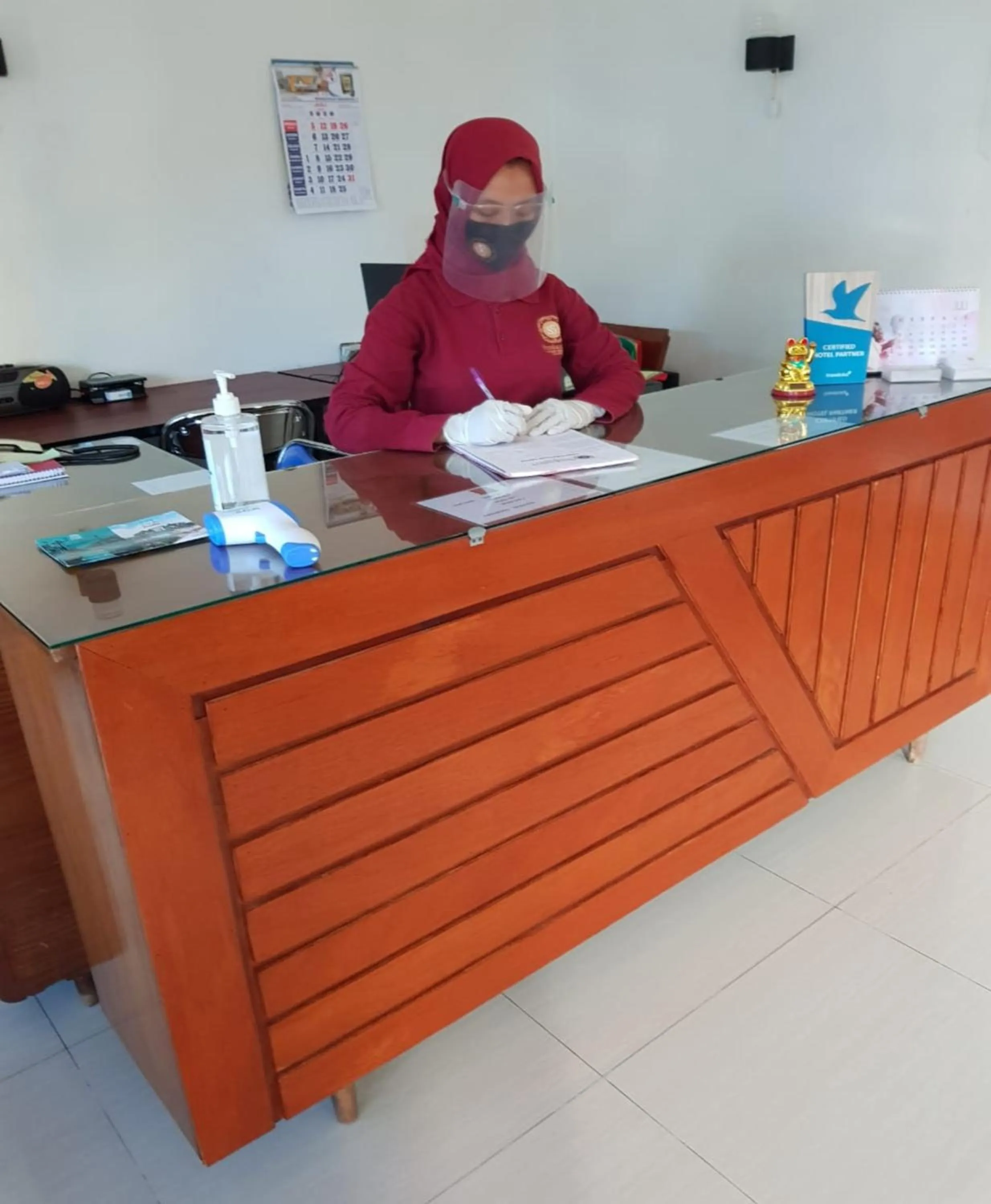 Lobby or reception in S5 Guest House Yogyakarta