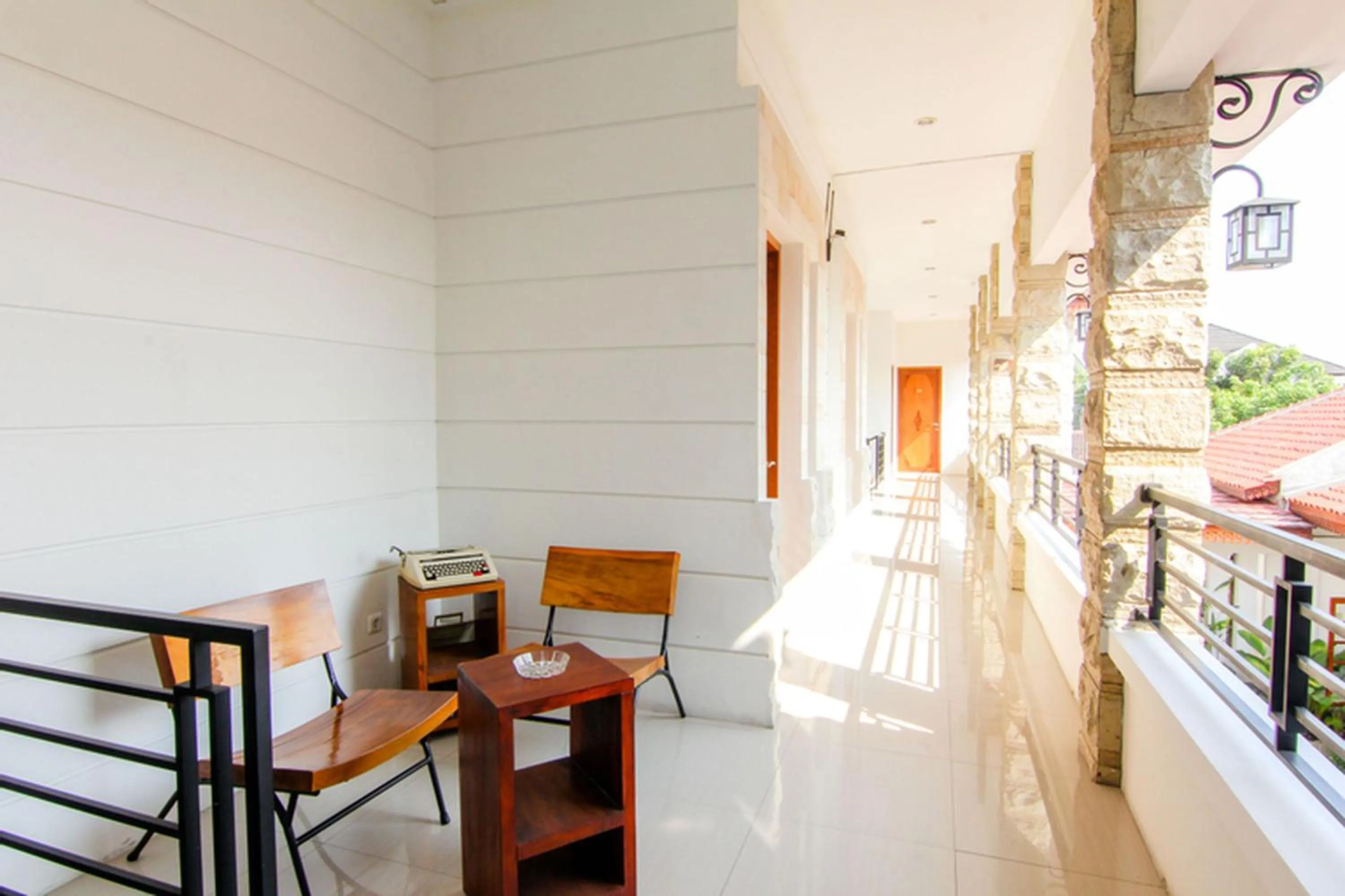 Patio in S5 Guest House Yogyakarta