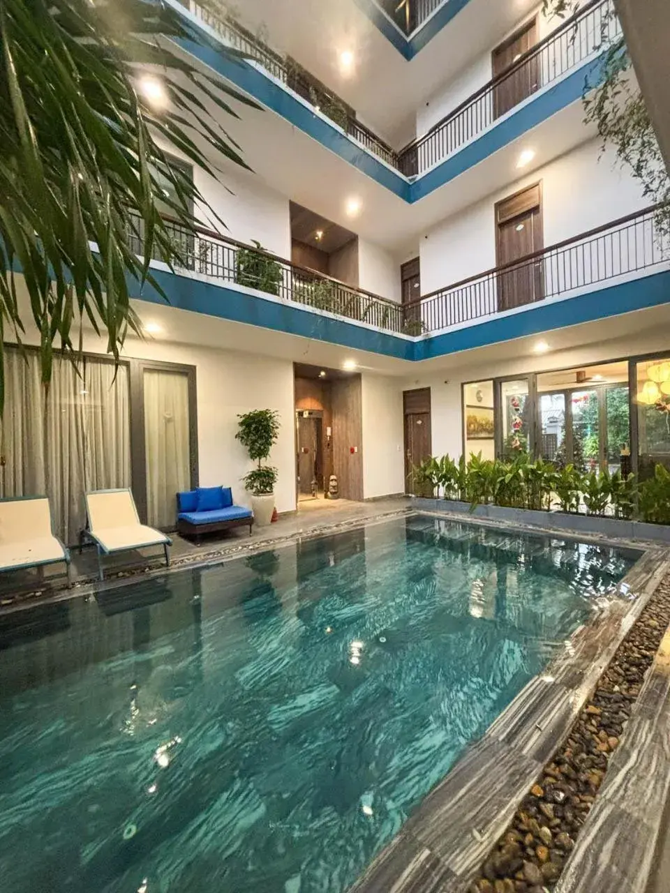 Pool view in The Nam An Villa Hoi An Pool view in The Nam An Villa Hoi An