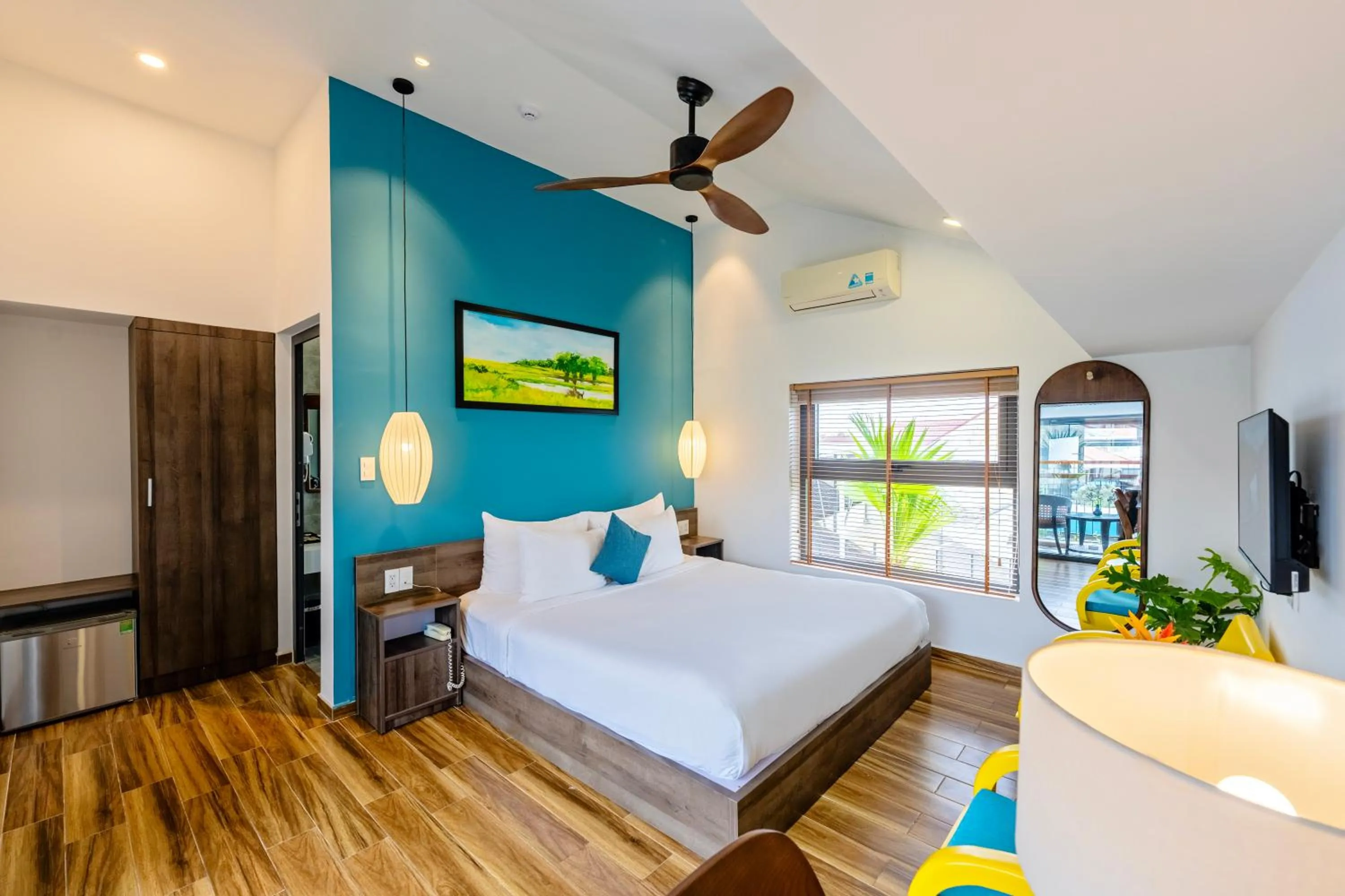 Bed in The Nam An Villa Hoi An