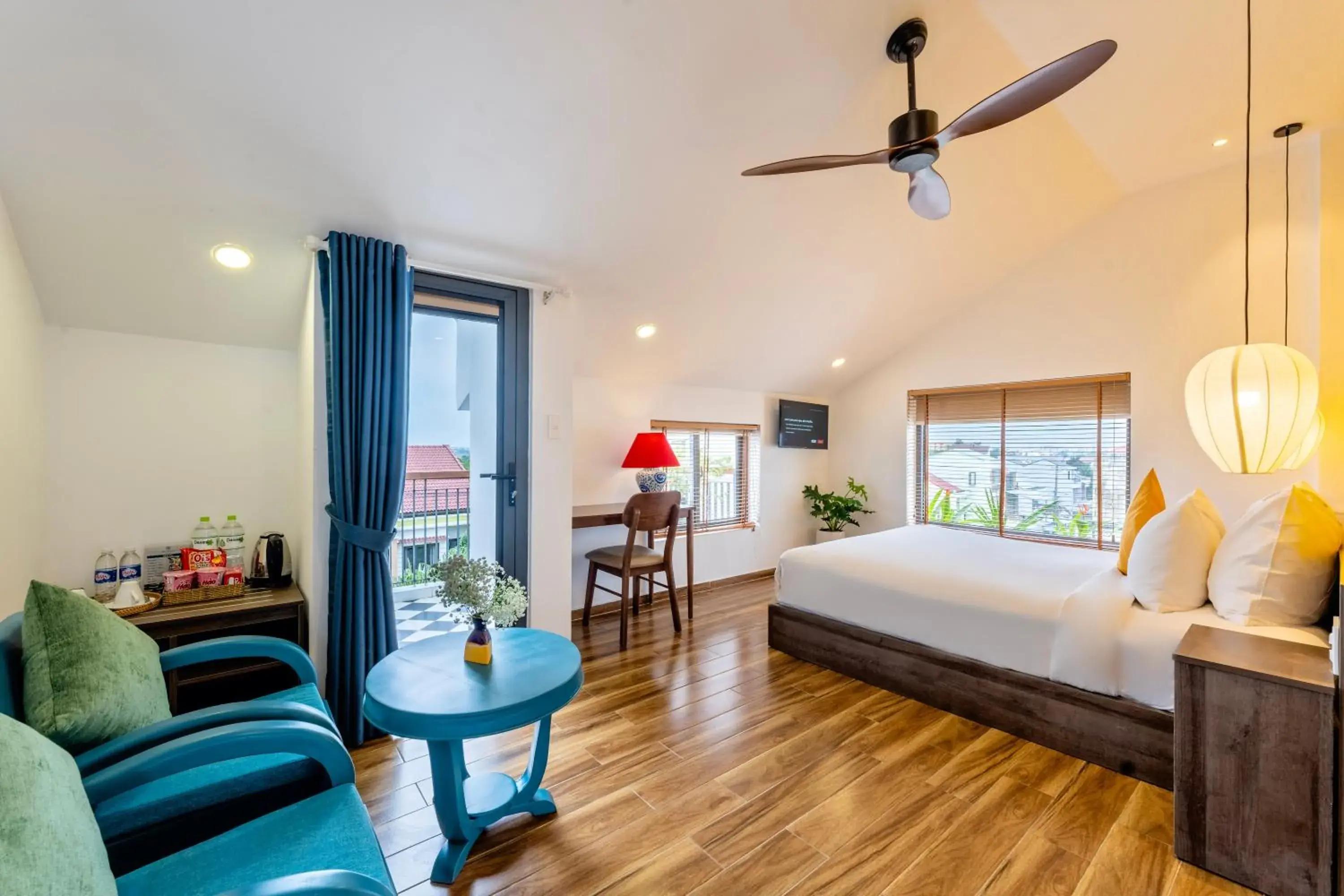 Bed in The Nam An Villa Hoi An Bed in The Nam An Villa Hoi An