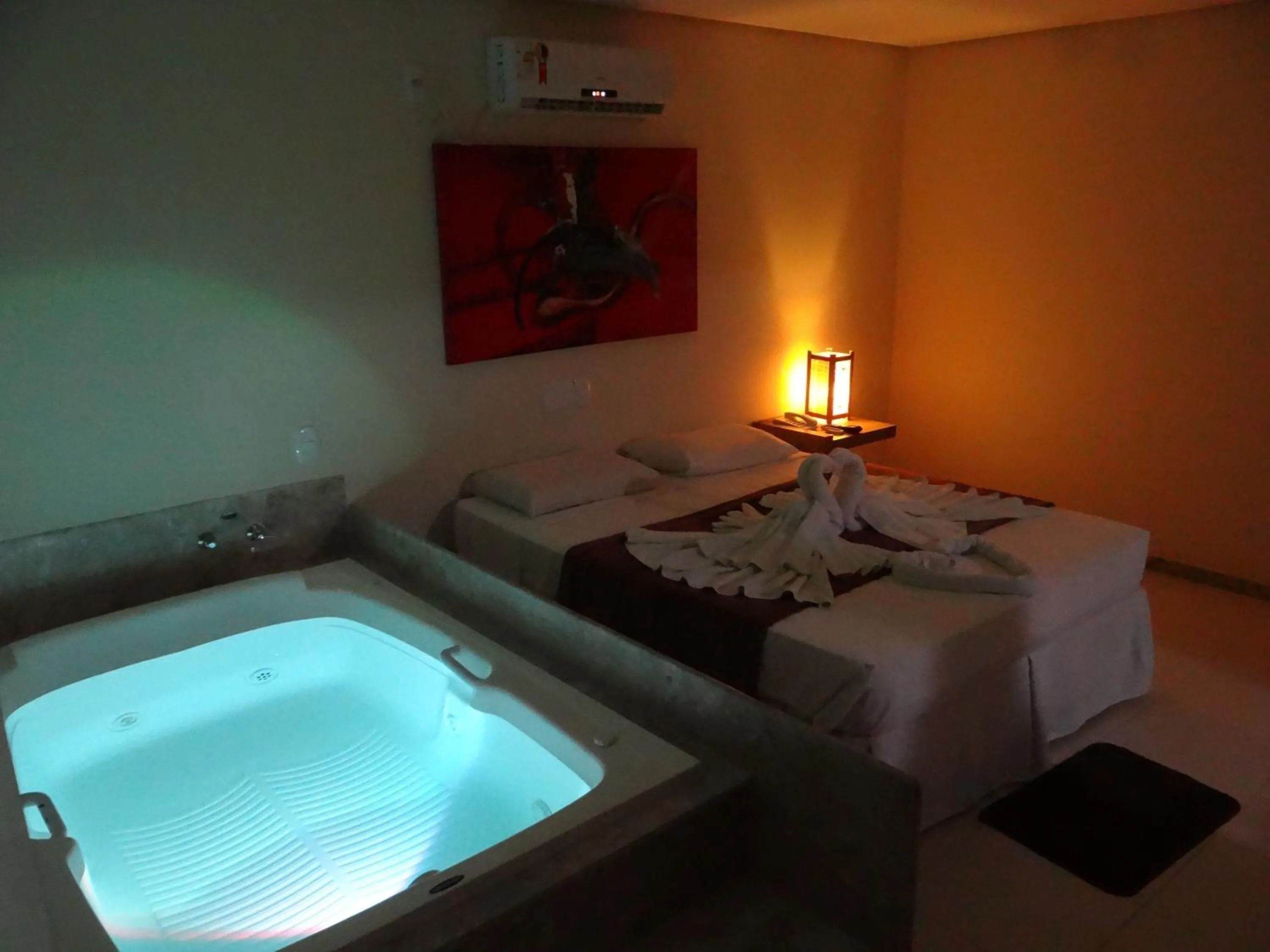 Photo of the whole room, Bed in Porto Bali Hotel