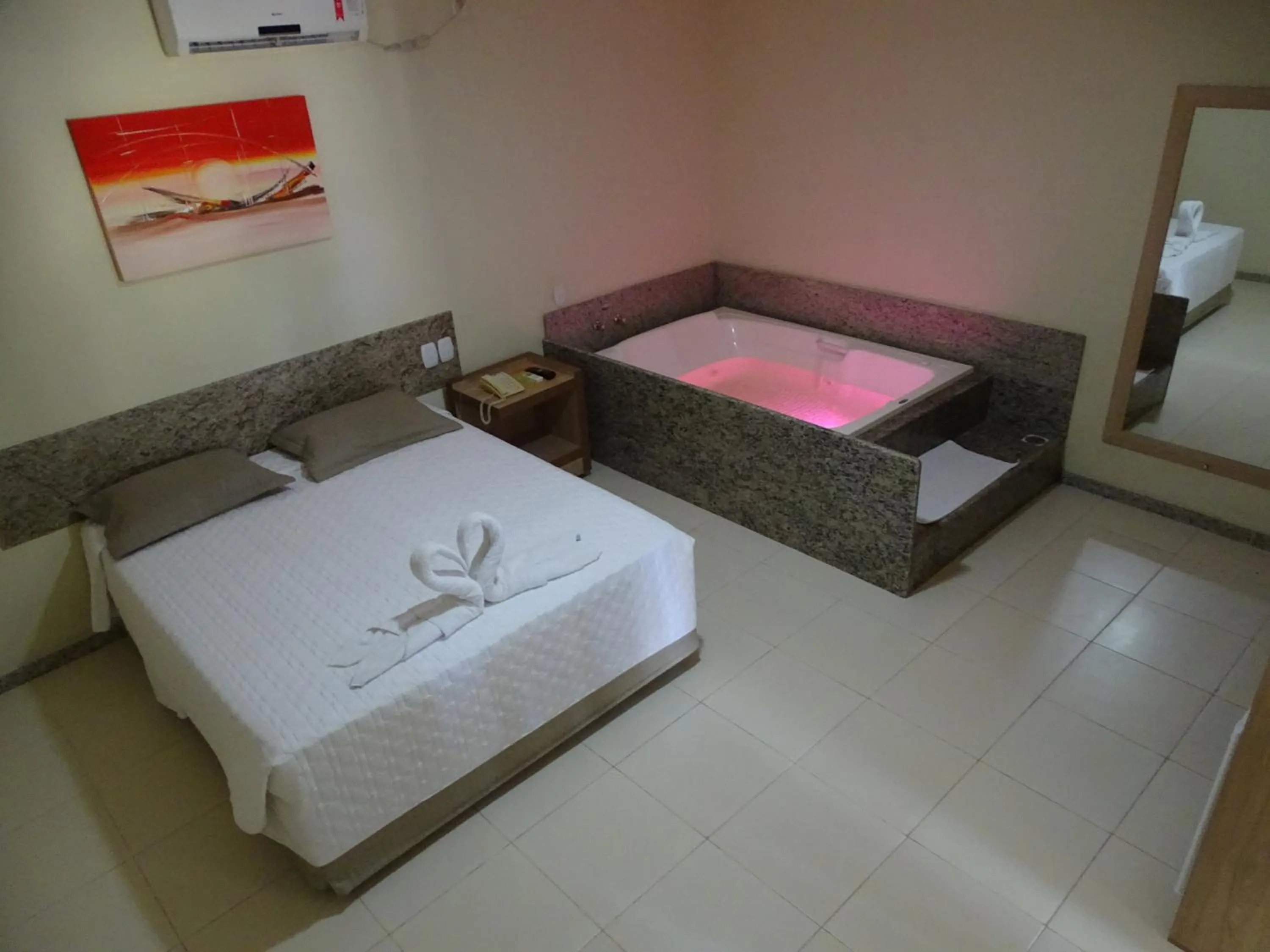 Photo of the whole room, Bed in Porto Bali Hotel