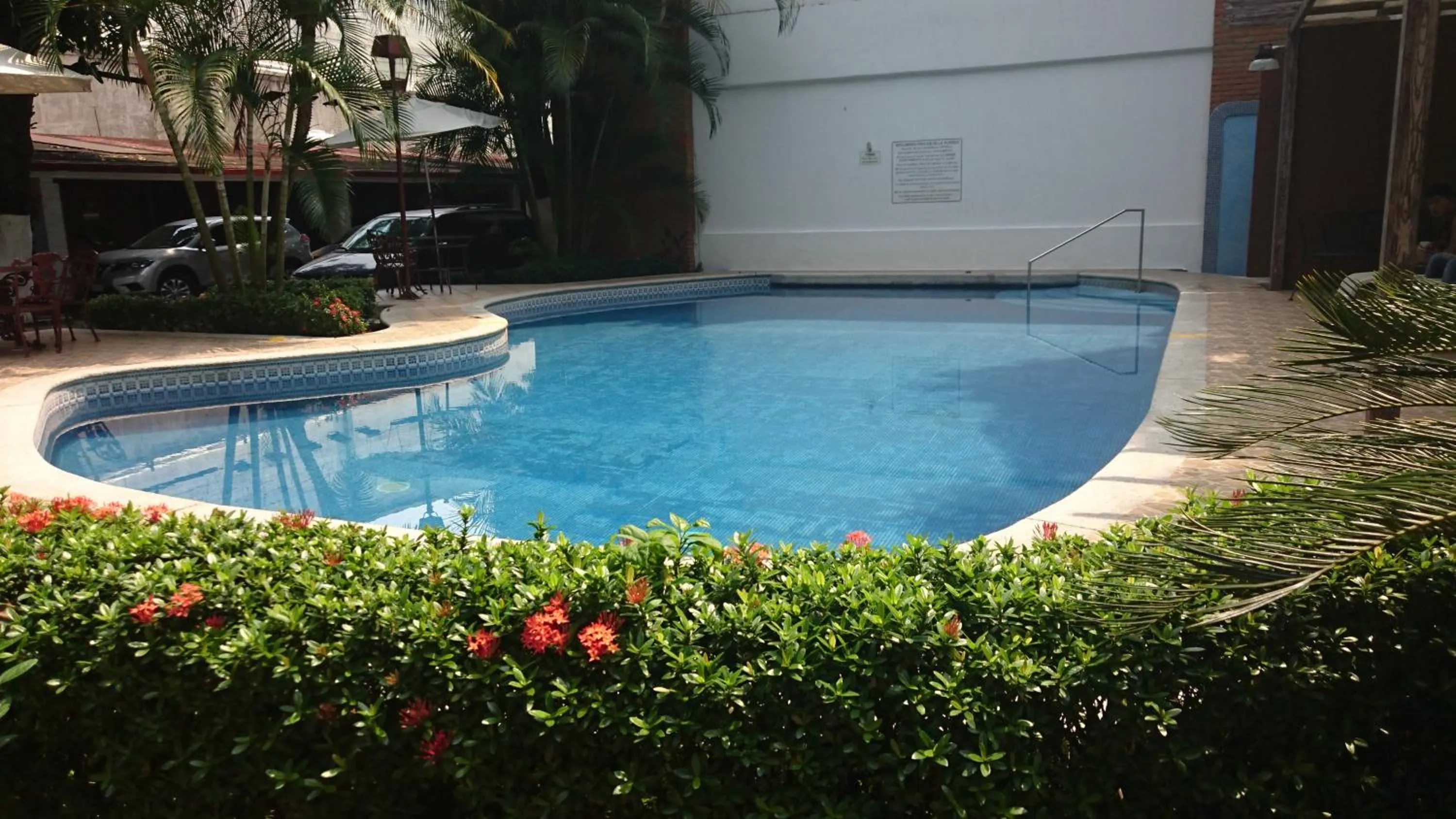 Swimming pool in Hotel El Rancho