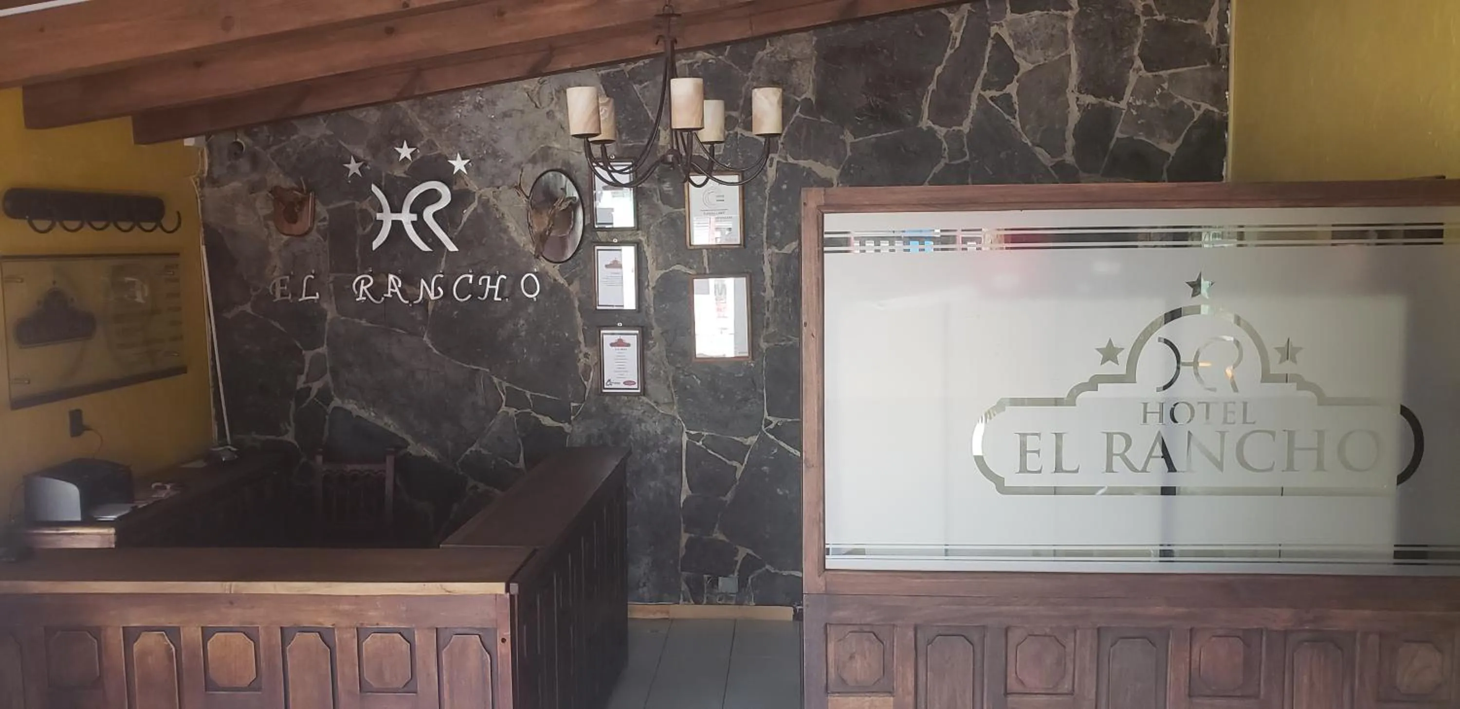 Lobby or reception in Hotel El Rancho