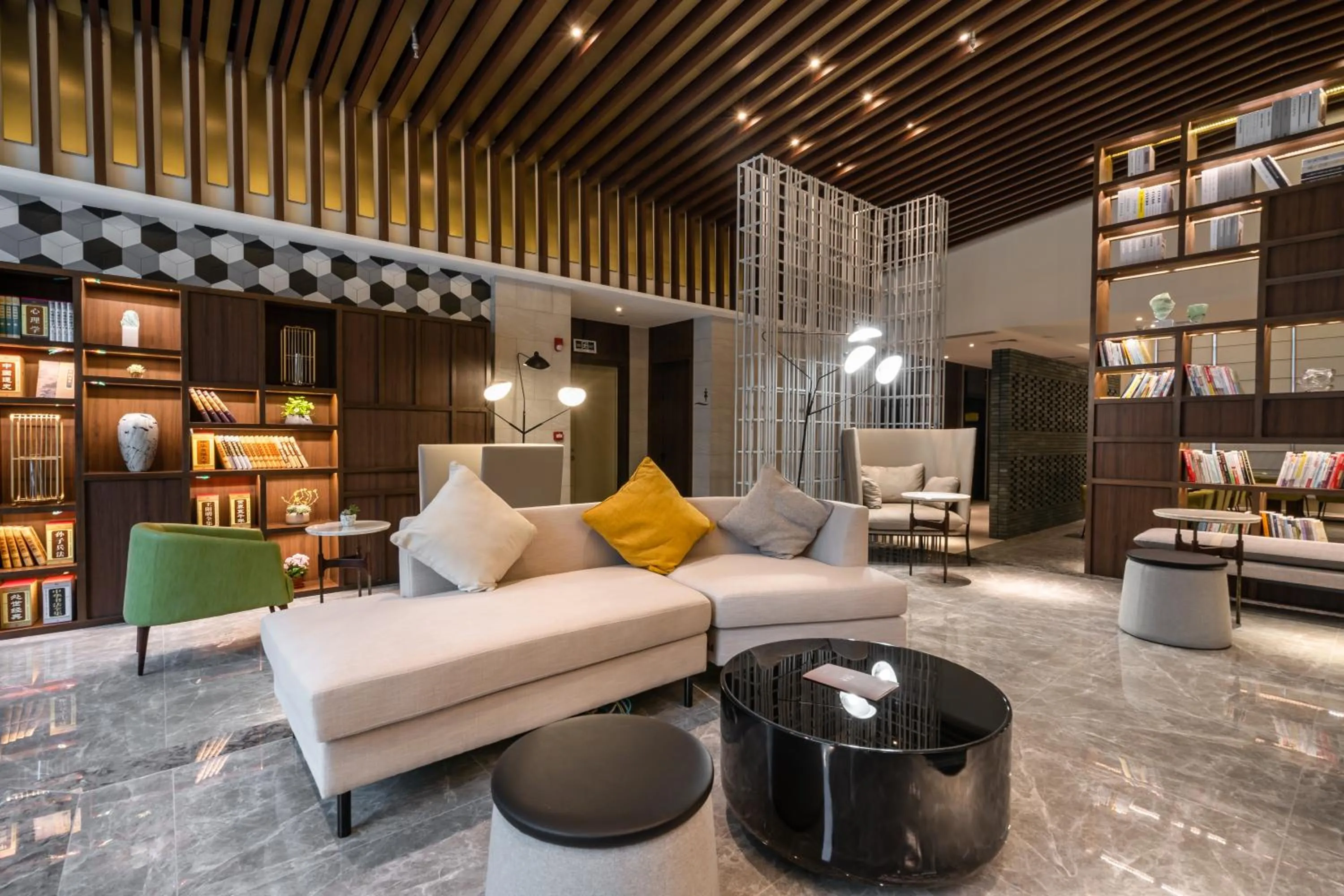 Seating area in Anban Hotel Shenzhen