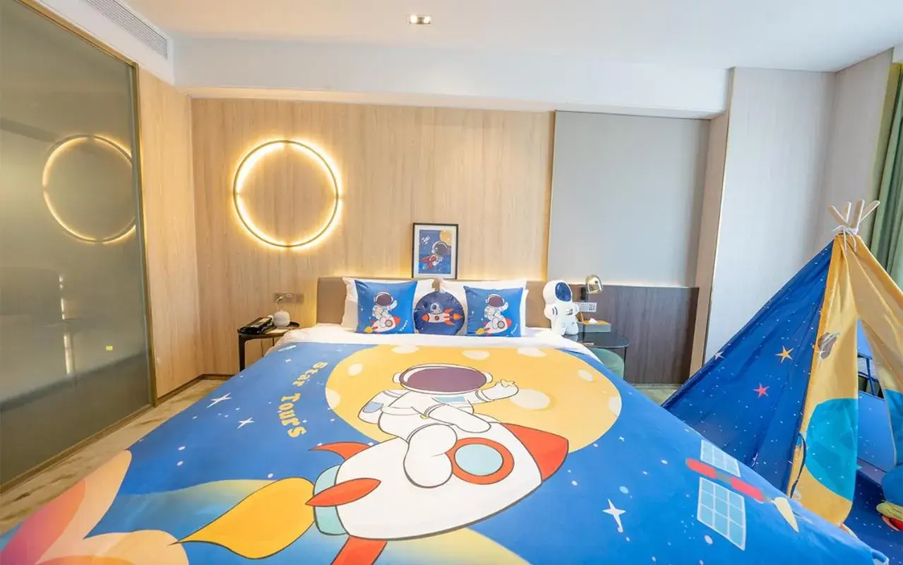 Bed in Anban Hotel Shenzhen Bed in Anban Hotel Shenzhen