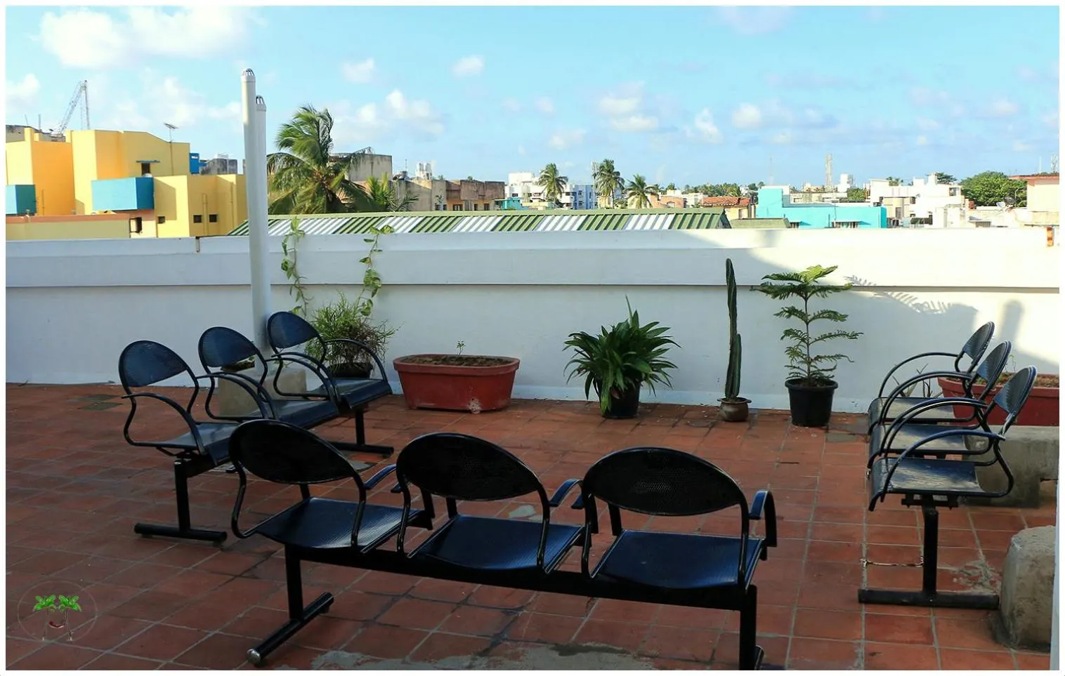 Balcony/Terrace in Peace Residency