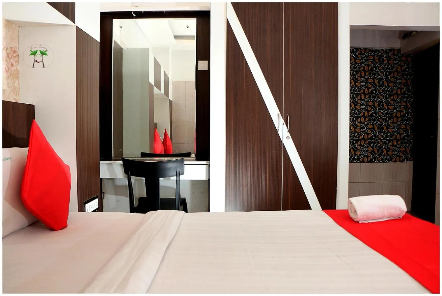 Bedroom in Peace Residency