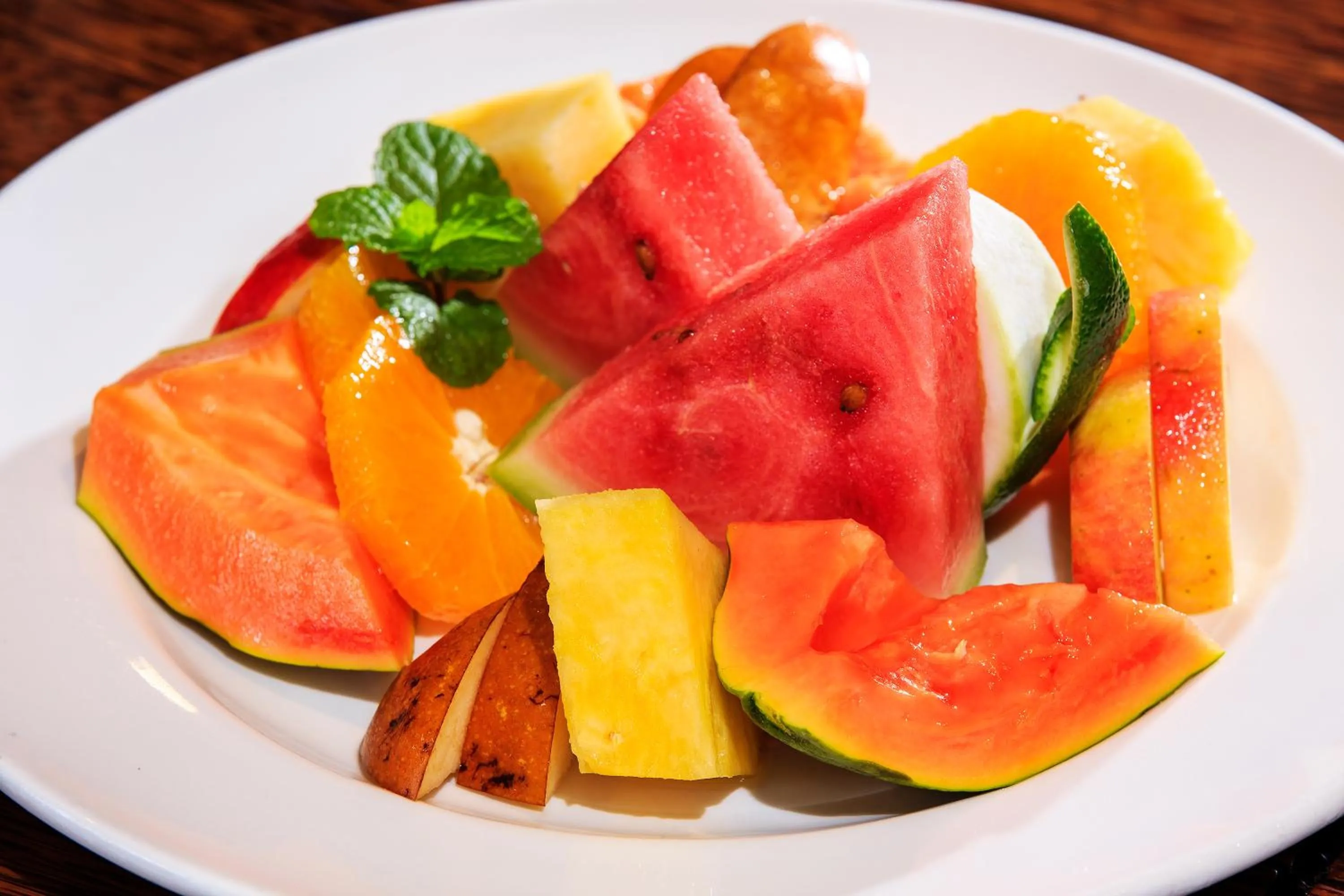 Food close-up in Maui Palms