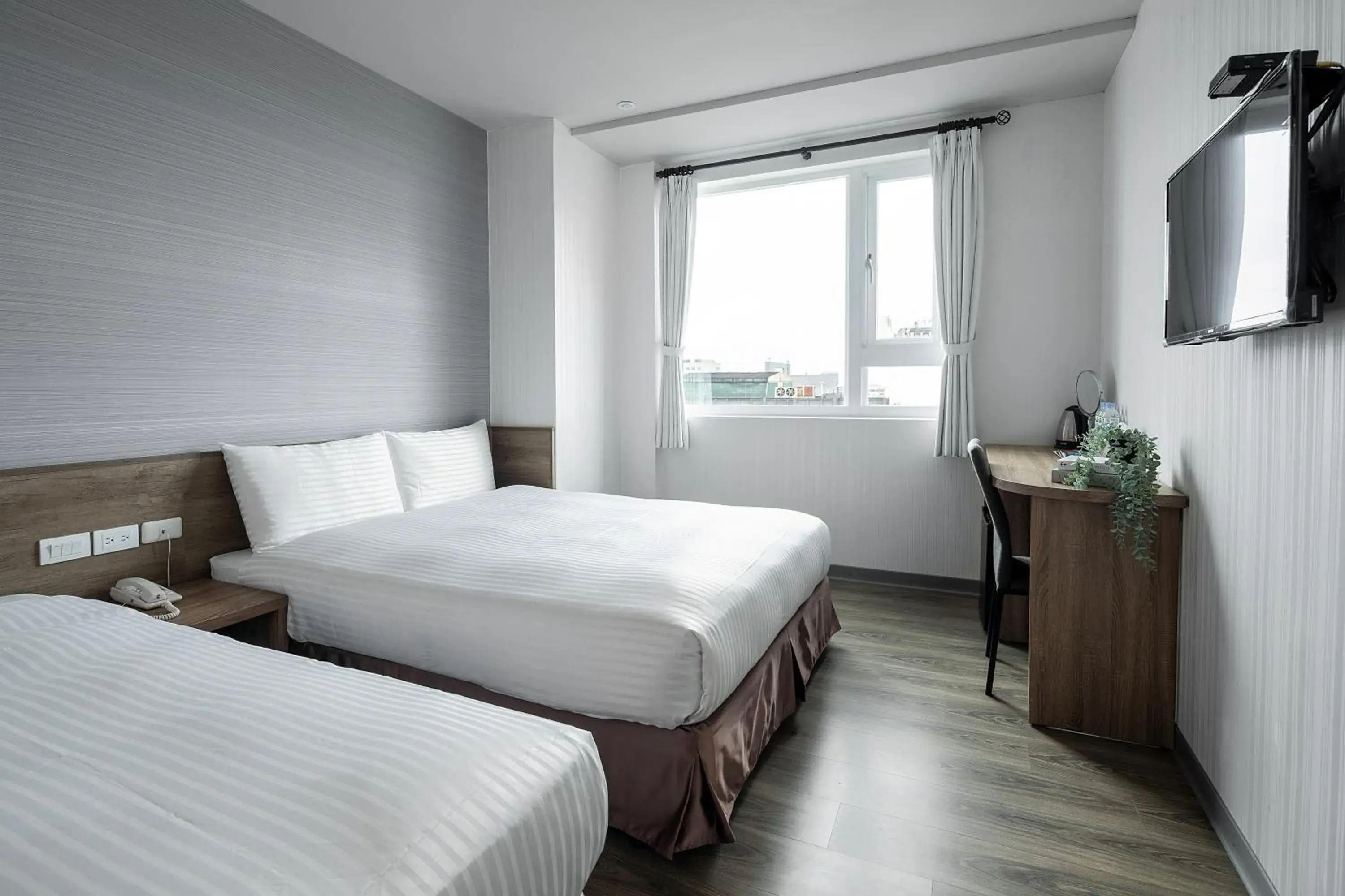 Photo of the whole room, Bed in Hotel Brown - Zhongzheng Photo of the whole room, Bed in Hotel Brown - Zhongzheng