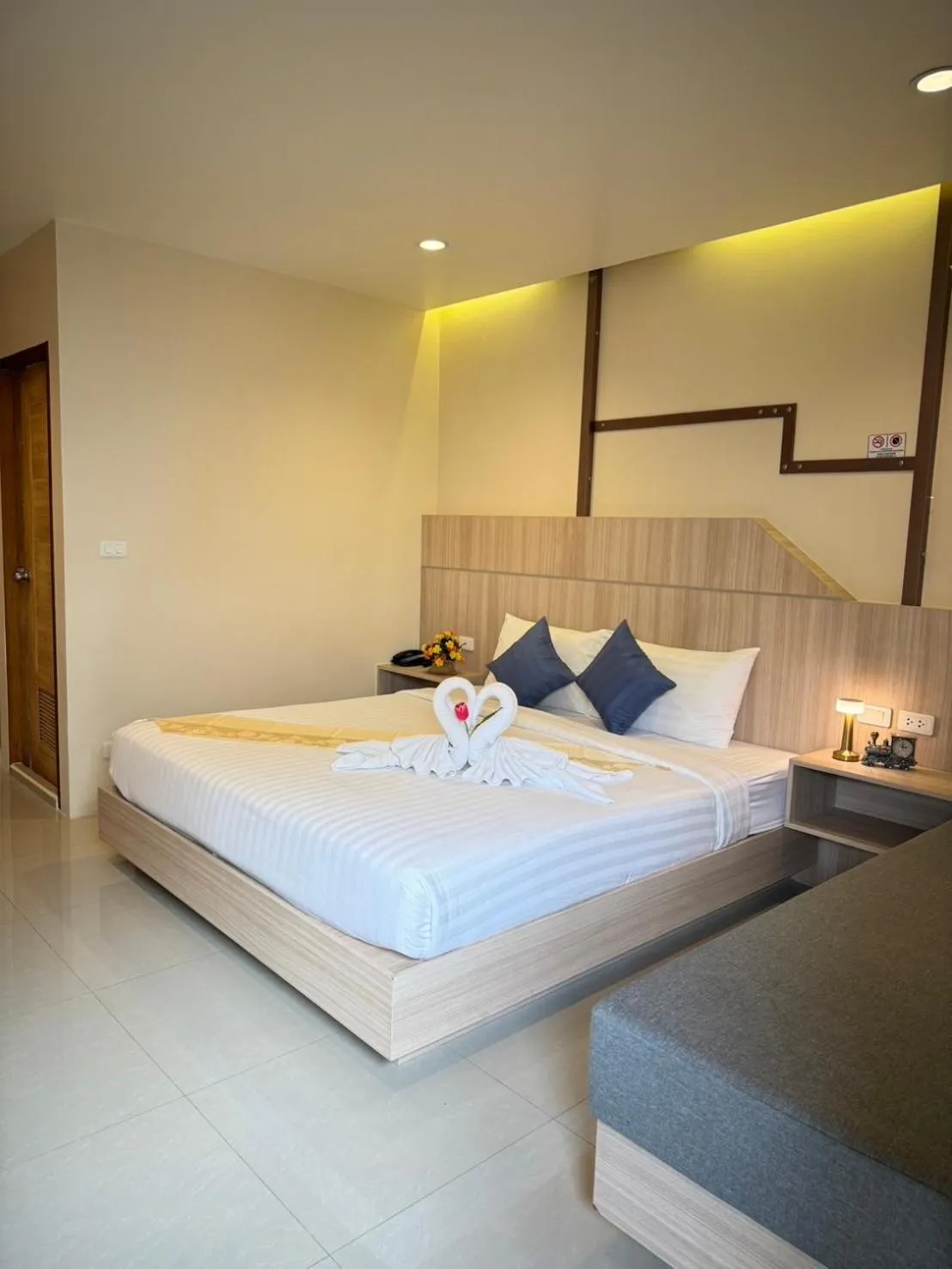 Bed in The Way Patong Hotel