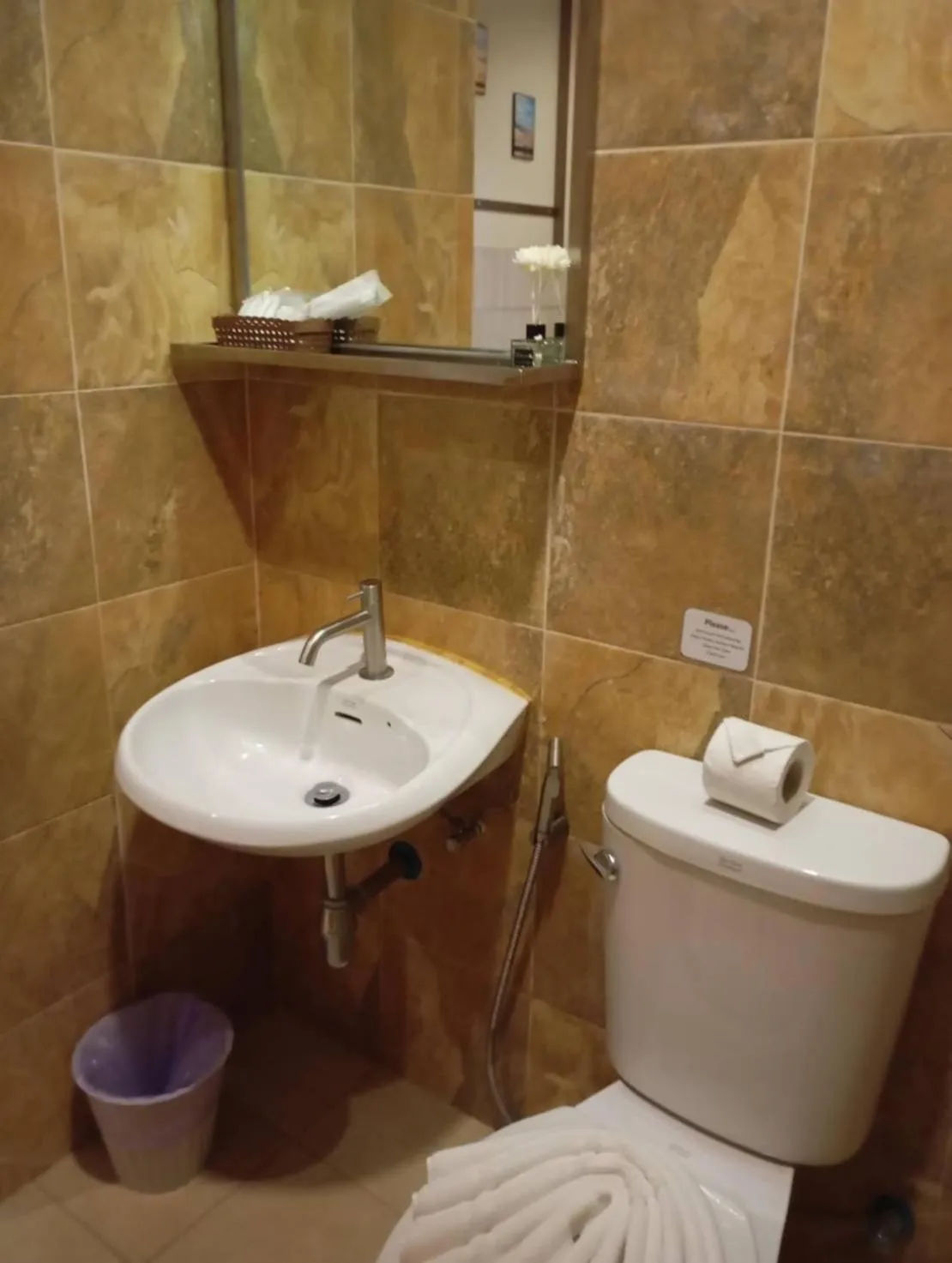 Toilet in The Way Patong Hotel