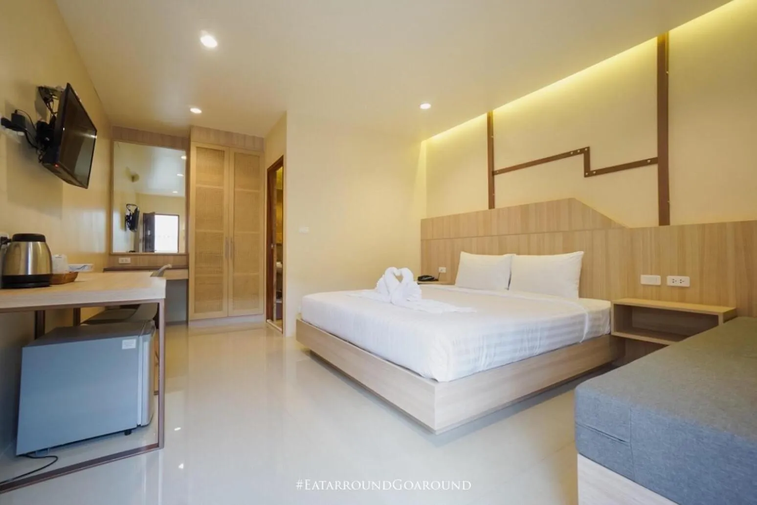 Bed in The Way Patong Hotel