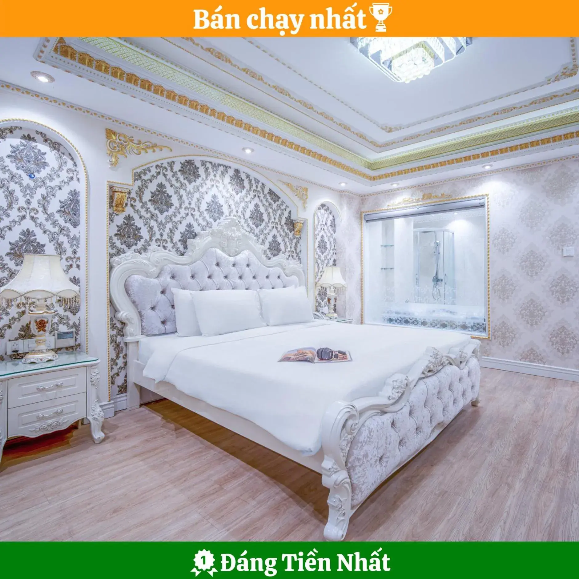 Bedroom, Bed in Royal Beach Hotel by THG Bedroom, Bed in Royal Beach Hotel by THG