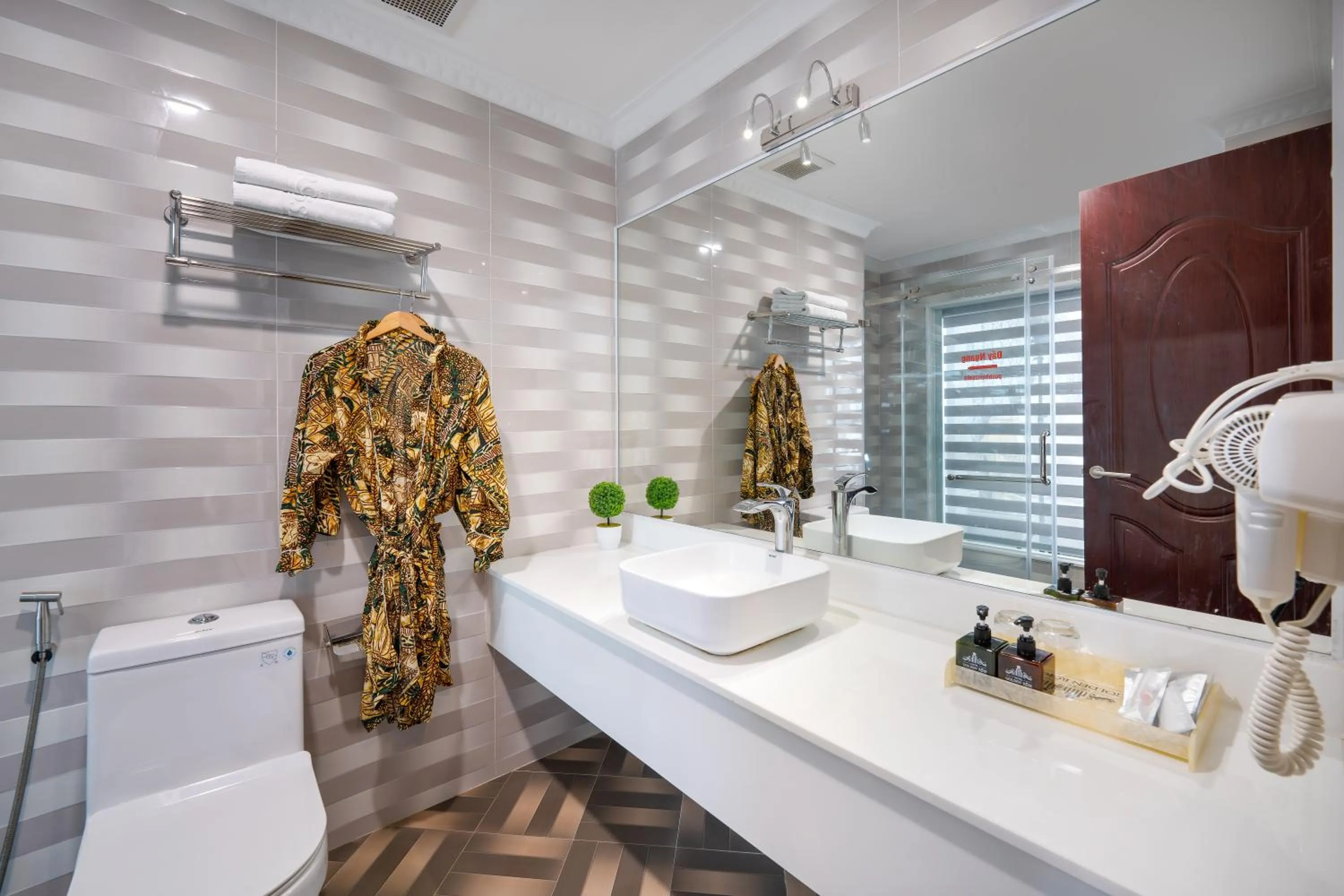 Bathroom in Royal Beach Hotel by THG