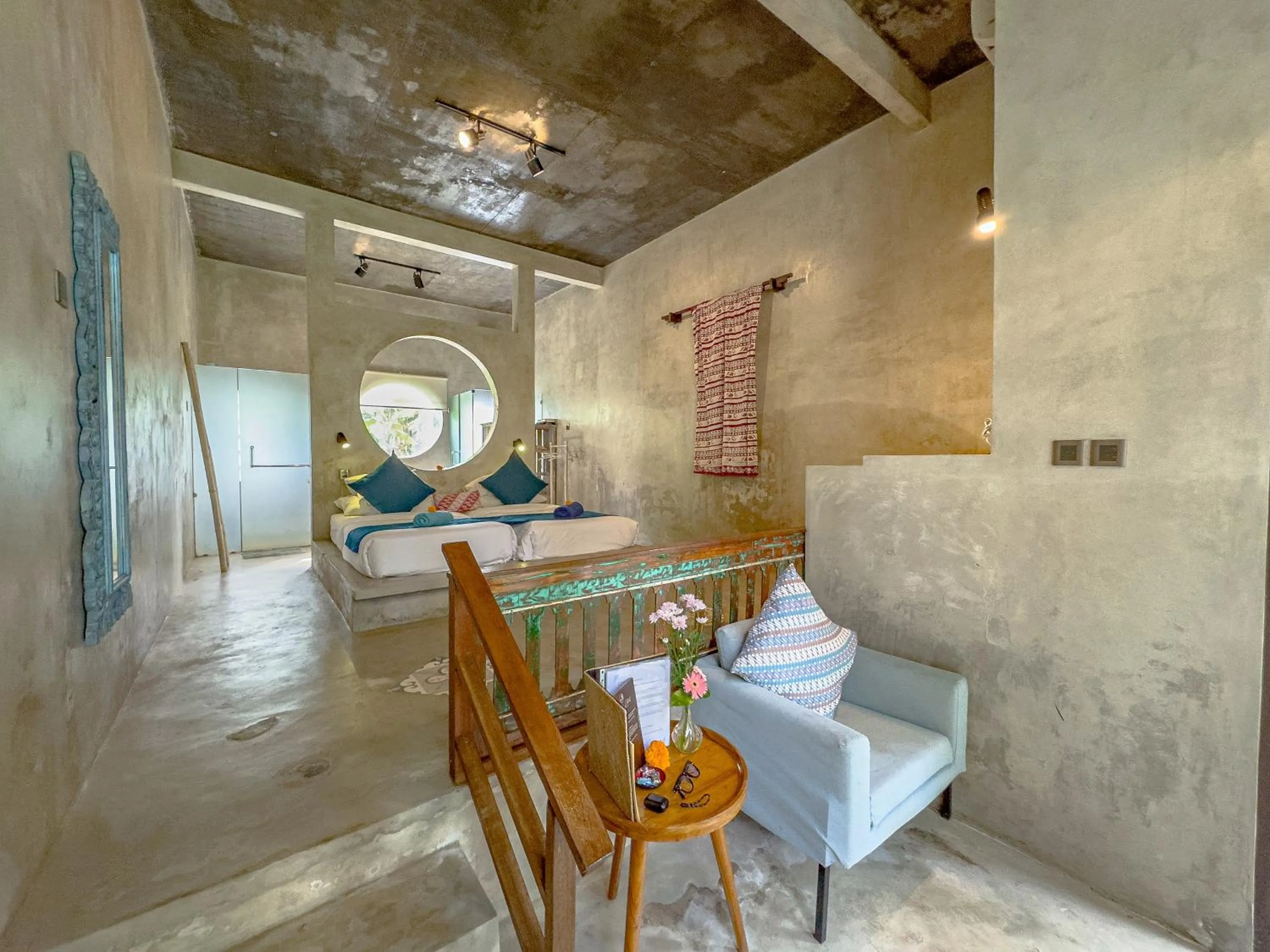 Bed in Gunung An Retreat