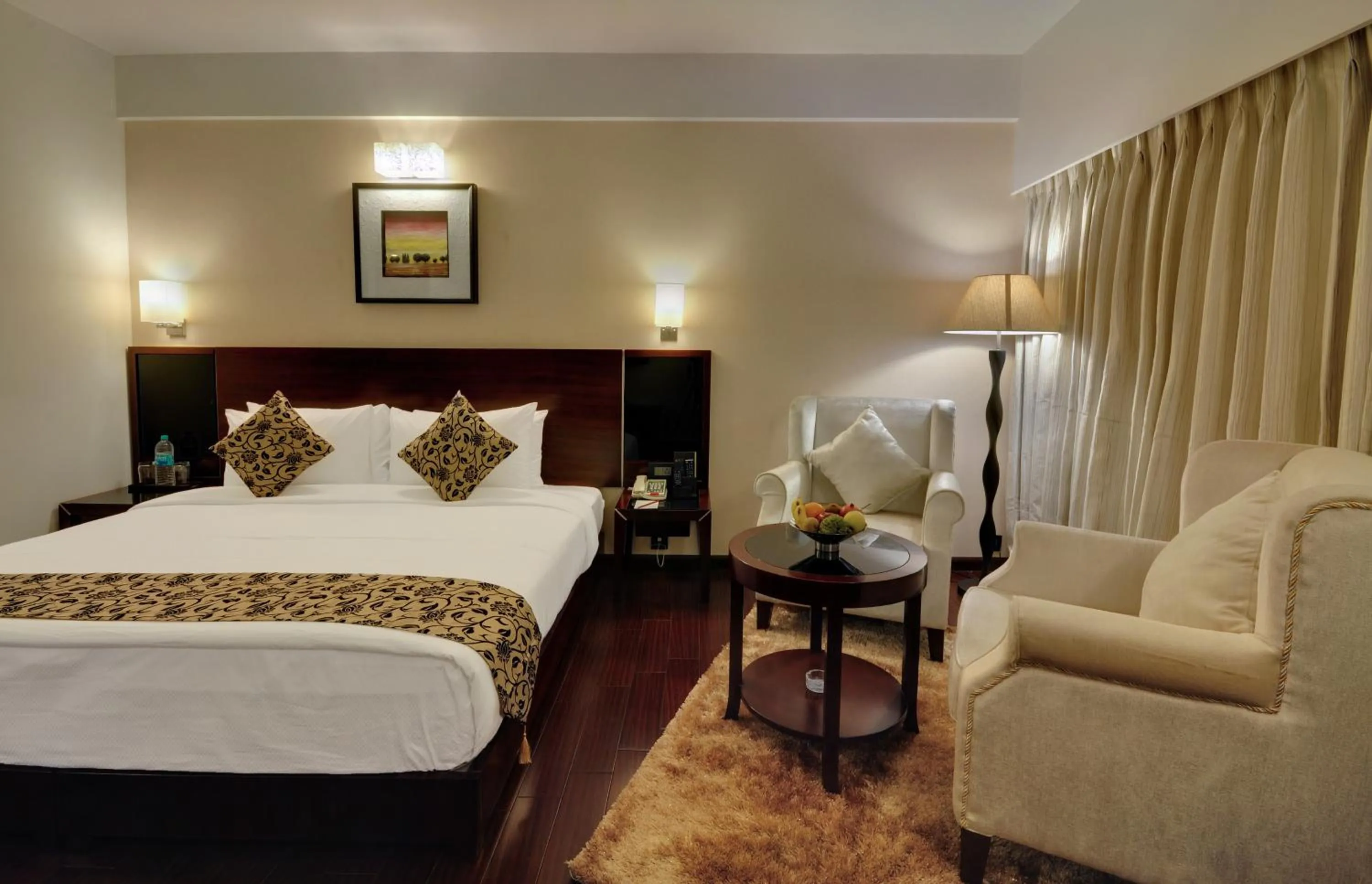 Bedroom, Bed in The Fern Residency Rajkot