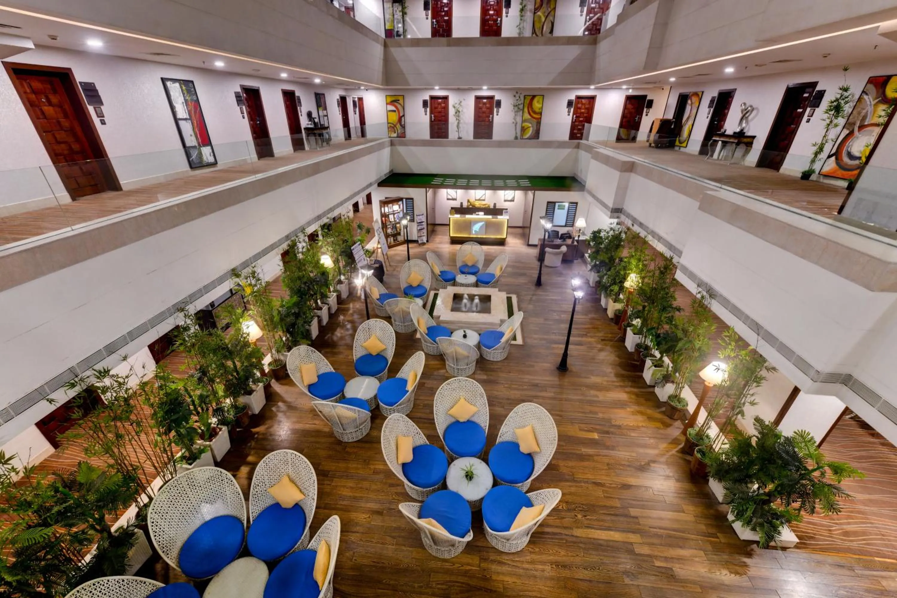 Restaurant/places to eat in The Fern Residency Rajkot