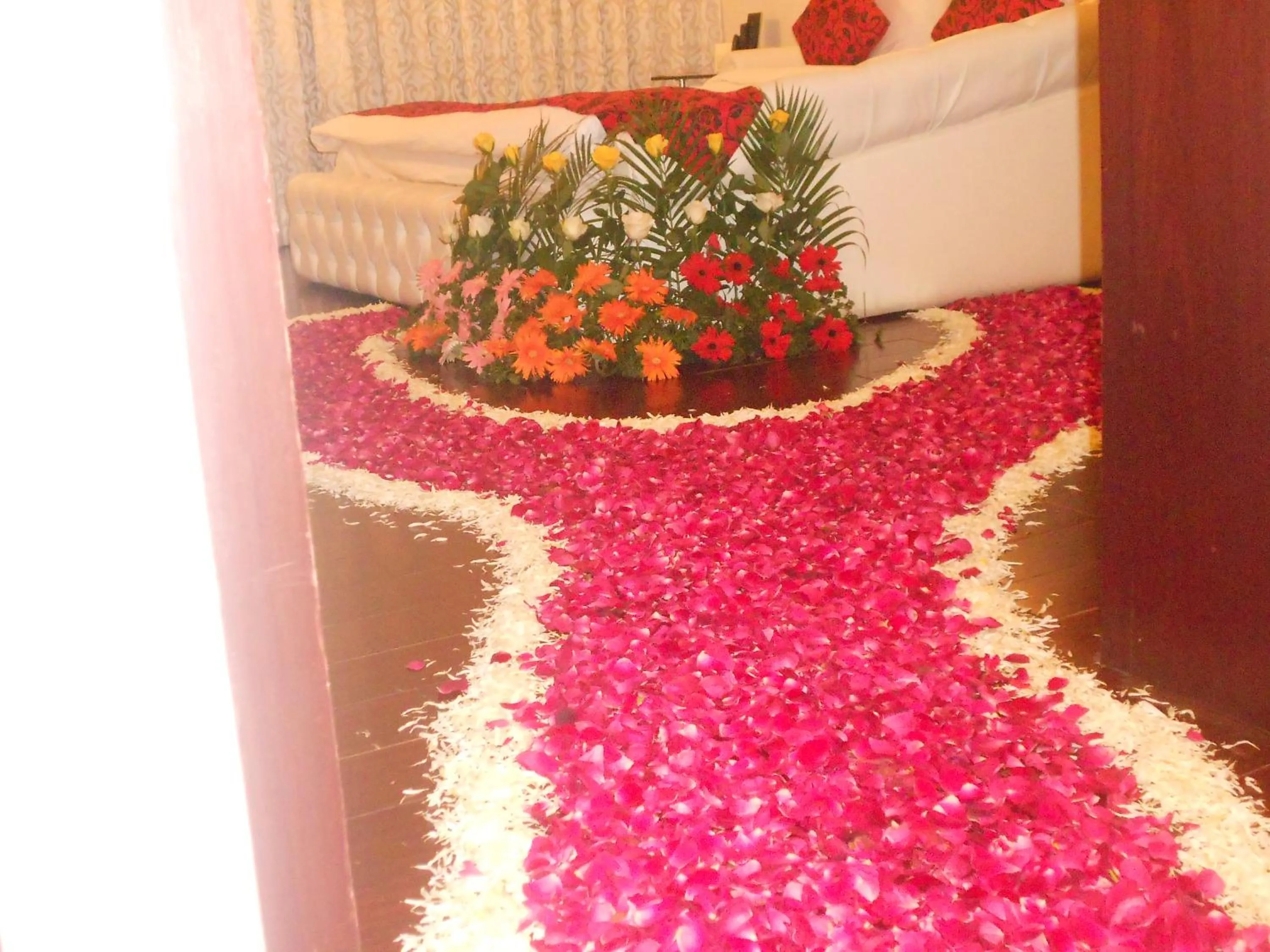 Decorative detail in The Fern Residency Rajkot