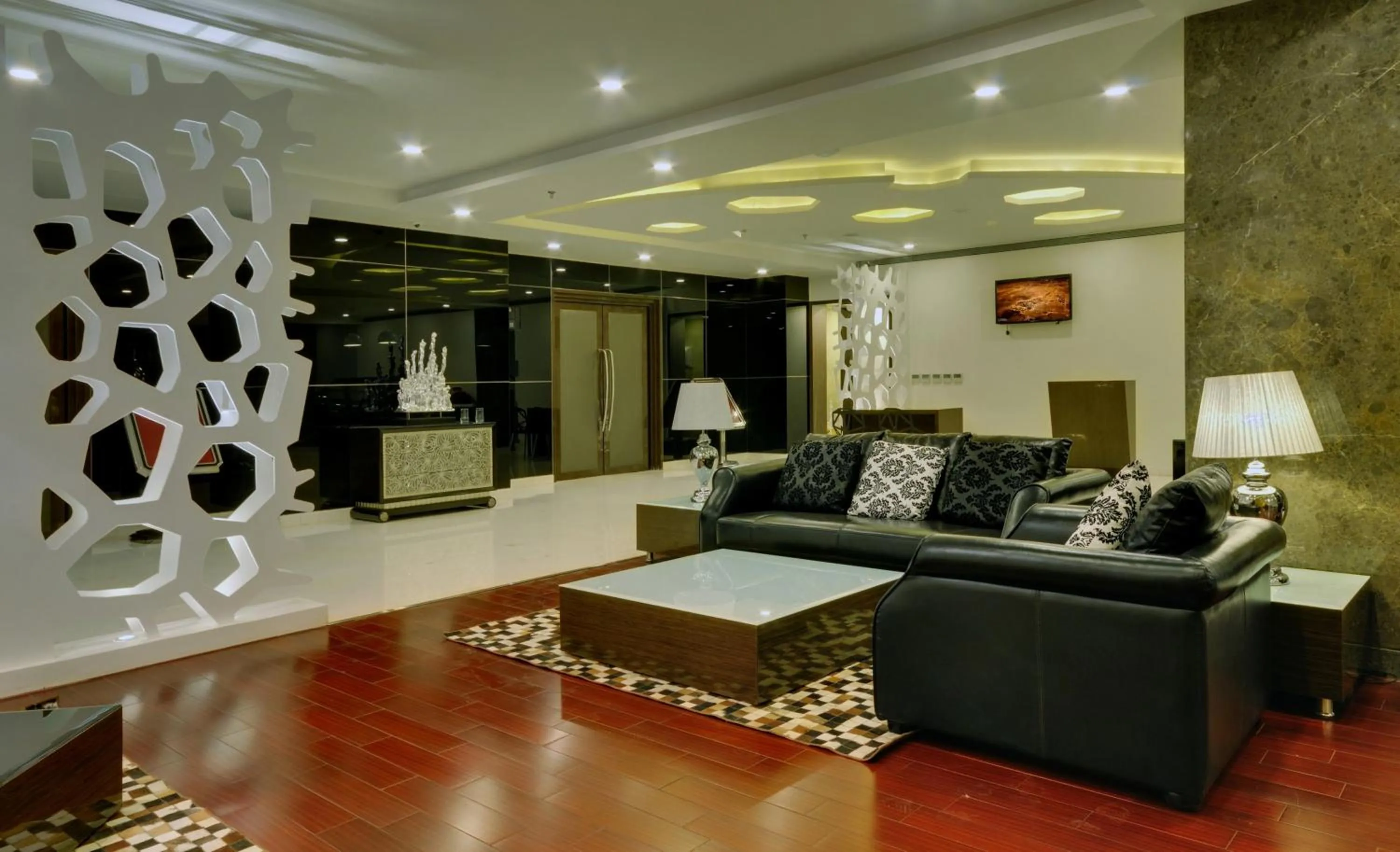 Living room in The Fern Residency Rajkot
