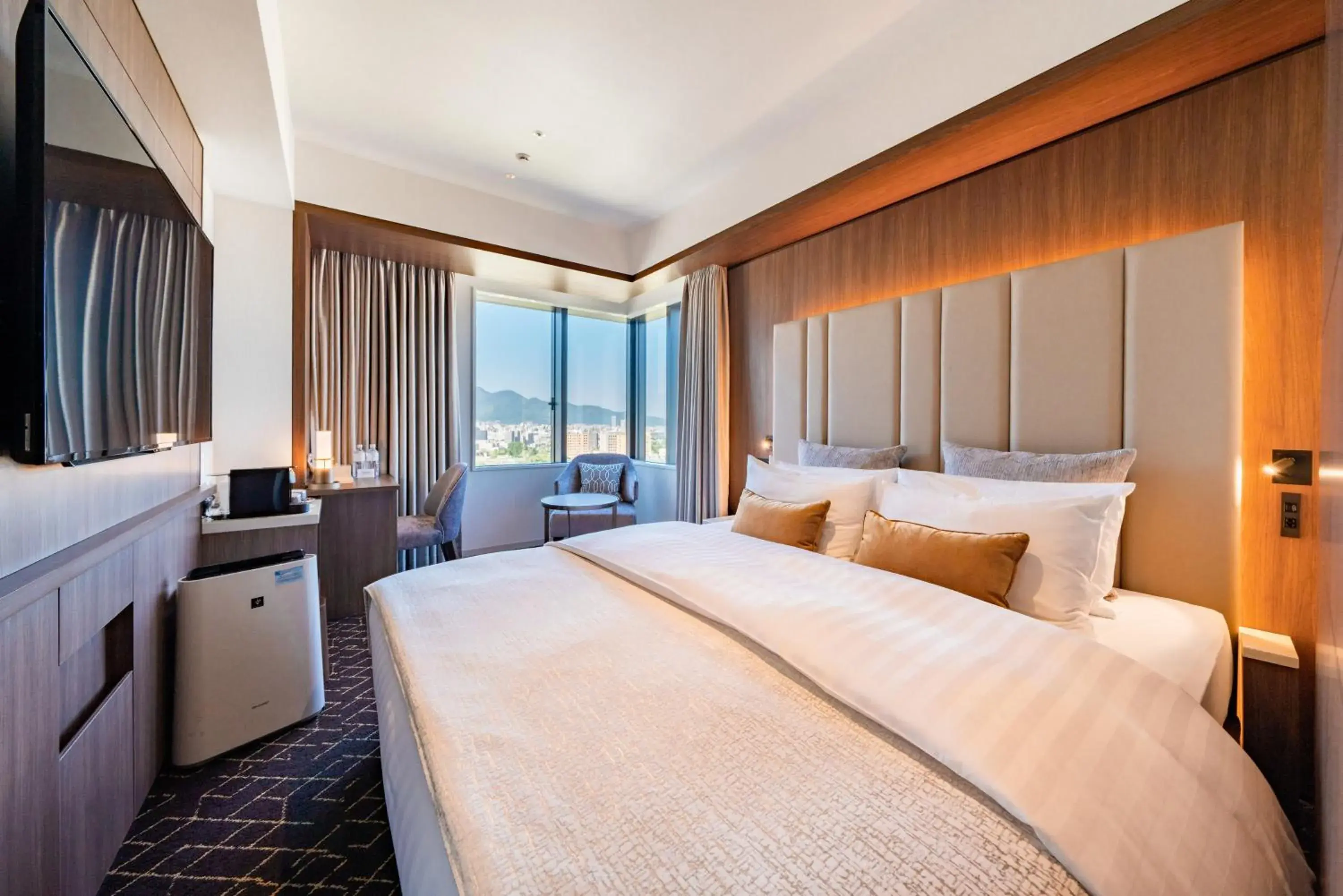 Bed in Keio Prelia Hotel Sapporo Bed in Keio Prelia Hotel Sapporo