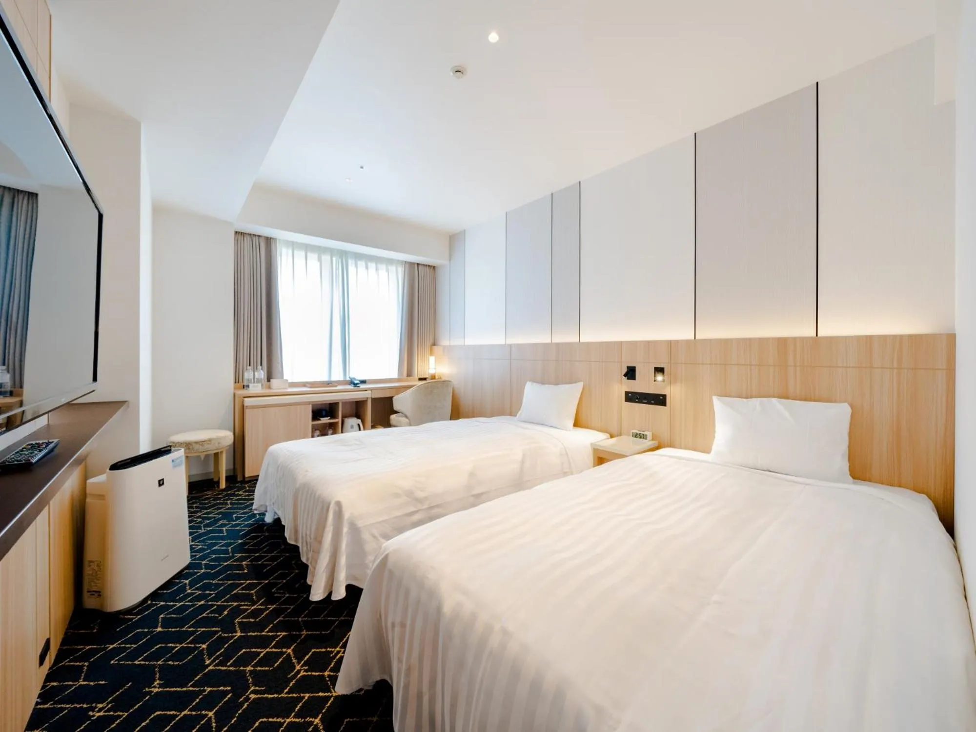 Bed in Keio Prelia Hotel Sapporo