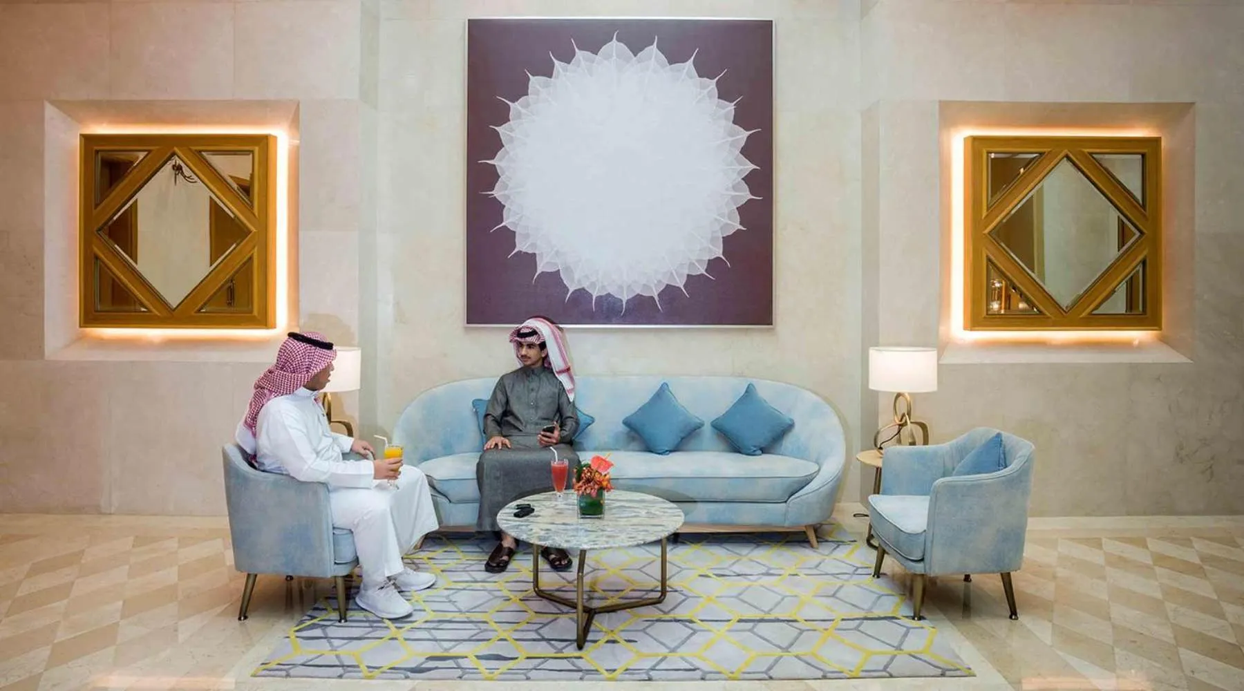 Lobby or reception in Boudl Al Olaya