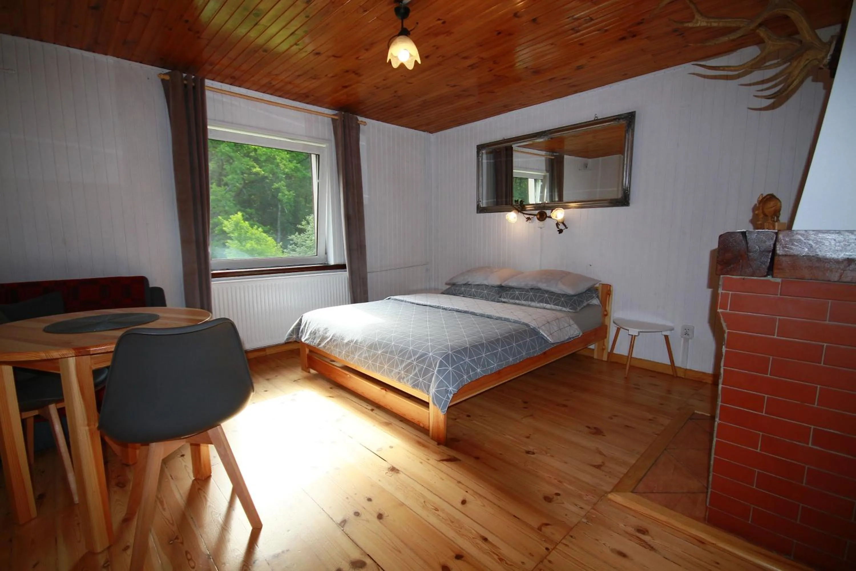 View (from property/room), Bed in Białowieska Leśniczówka "U Jasia i Małgosi"