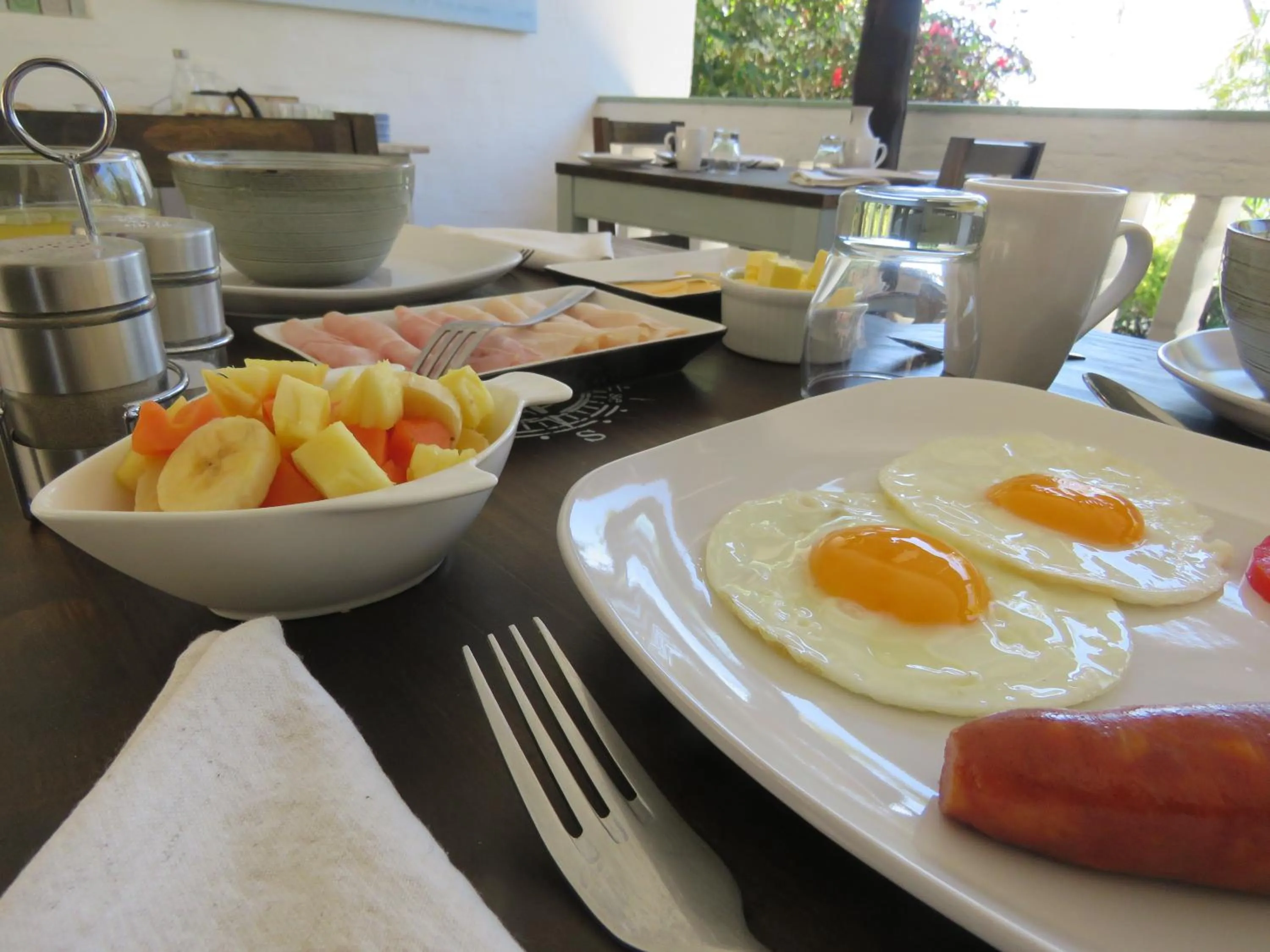 Food close-up in Bare Feet Retreat B&B
