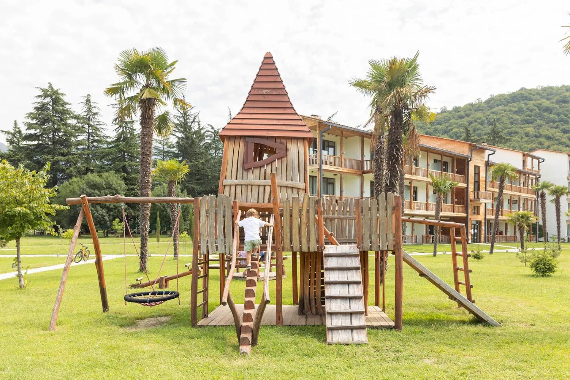 Children play ground in Lopota Lake Resort & Spa