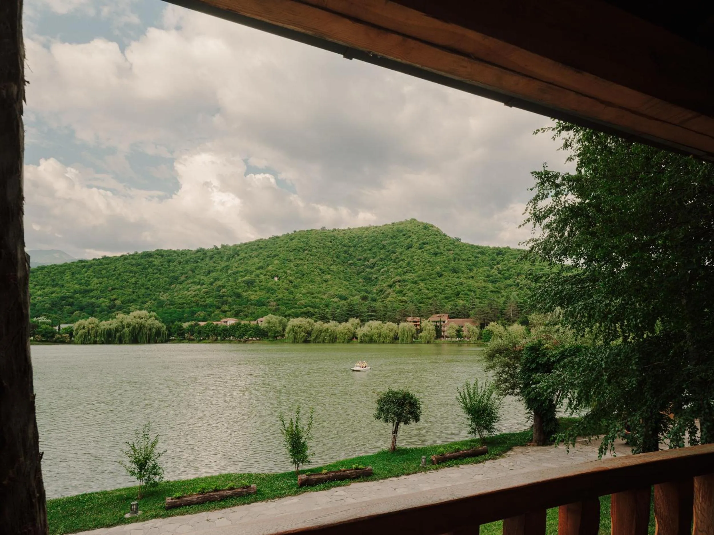 Lake view in Lopota Lake Resort & Spa