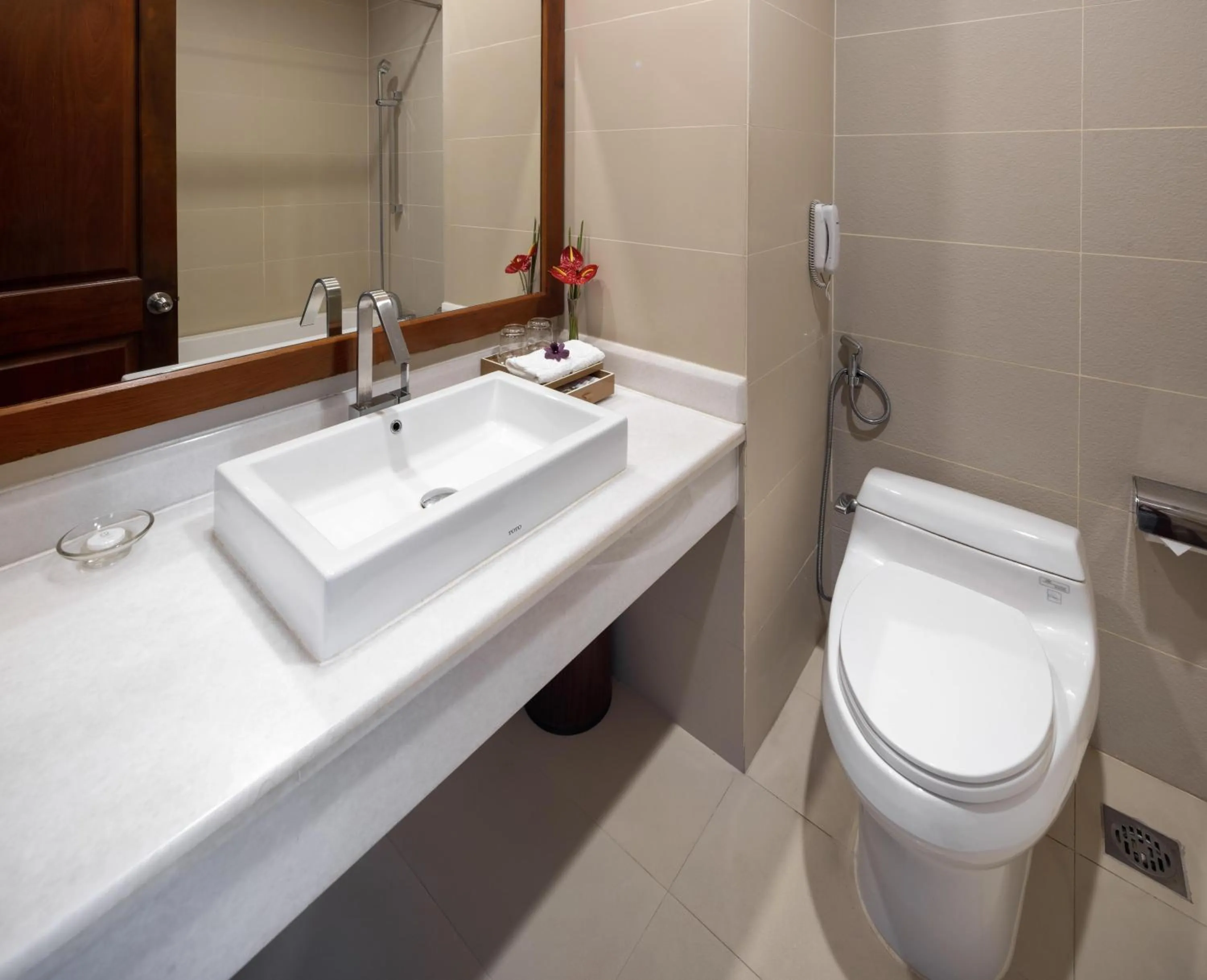 Bathroom in Eden Star Saigon Hotel