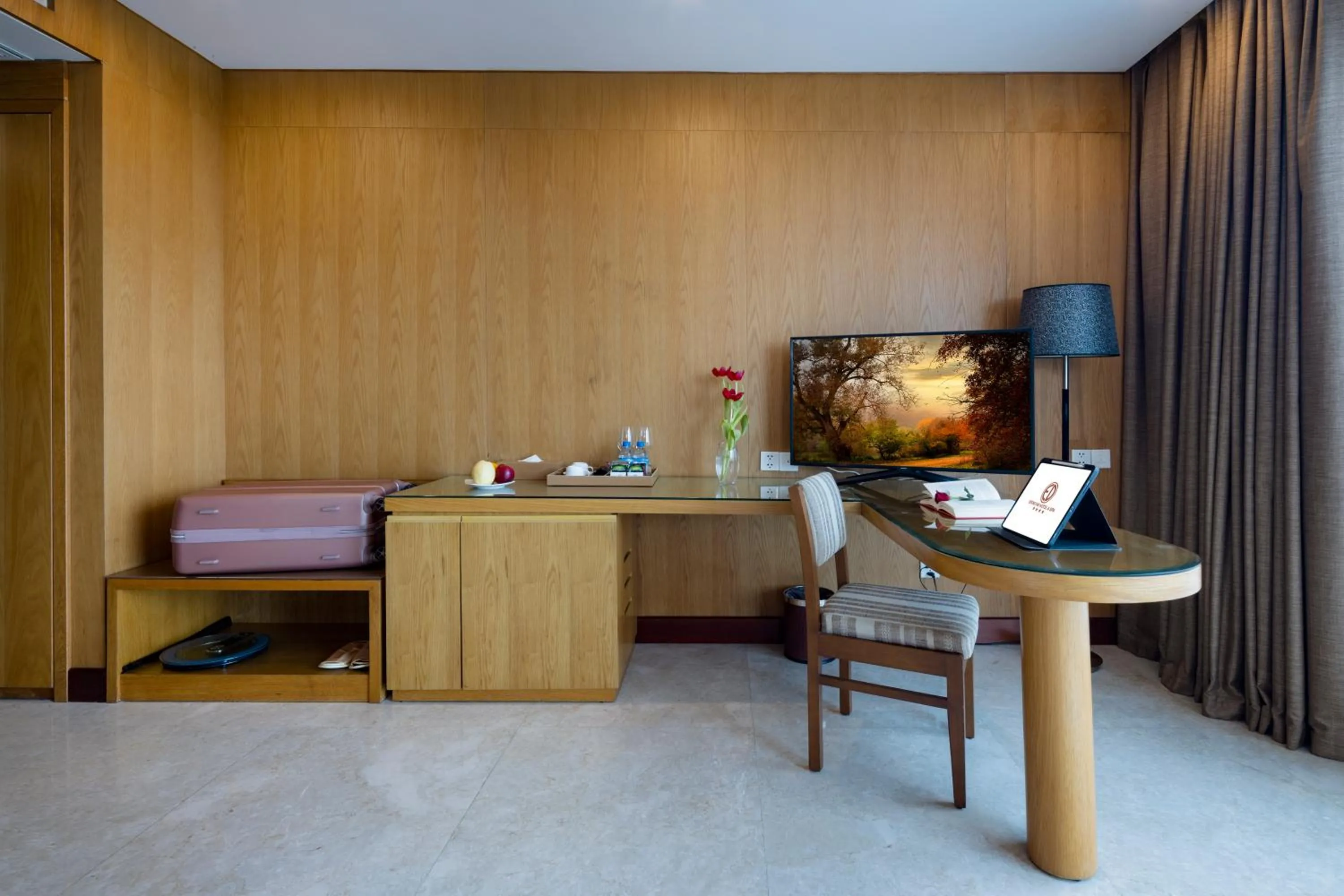 Living room in Eden Star Saigon Hotel