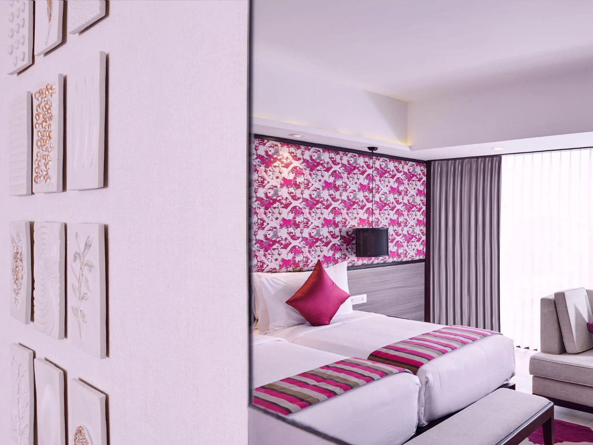 Bedroom, Bed in Vivanta Kathmandu