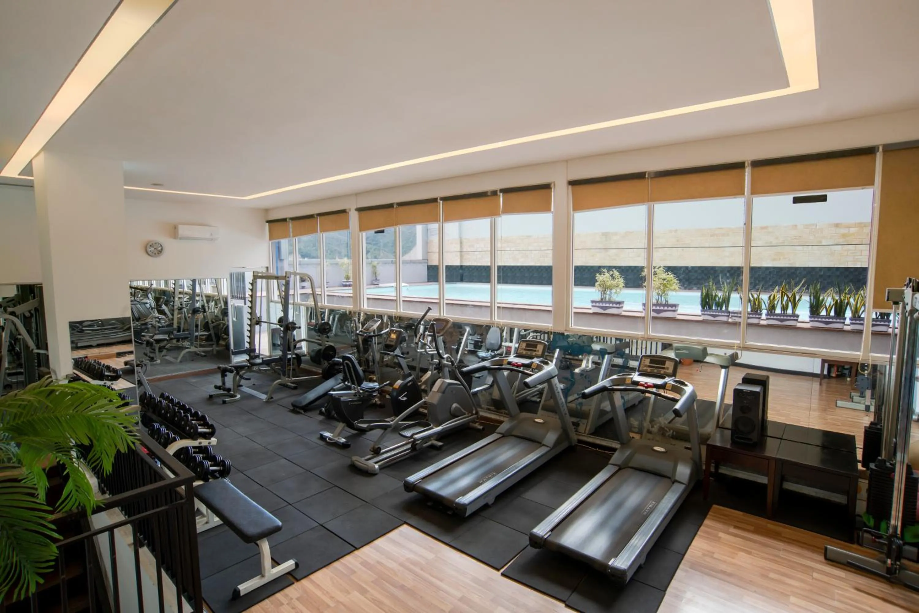 Fitness centre/facilities in FOX Hotel Gorontalo