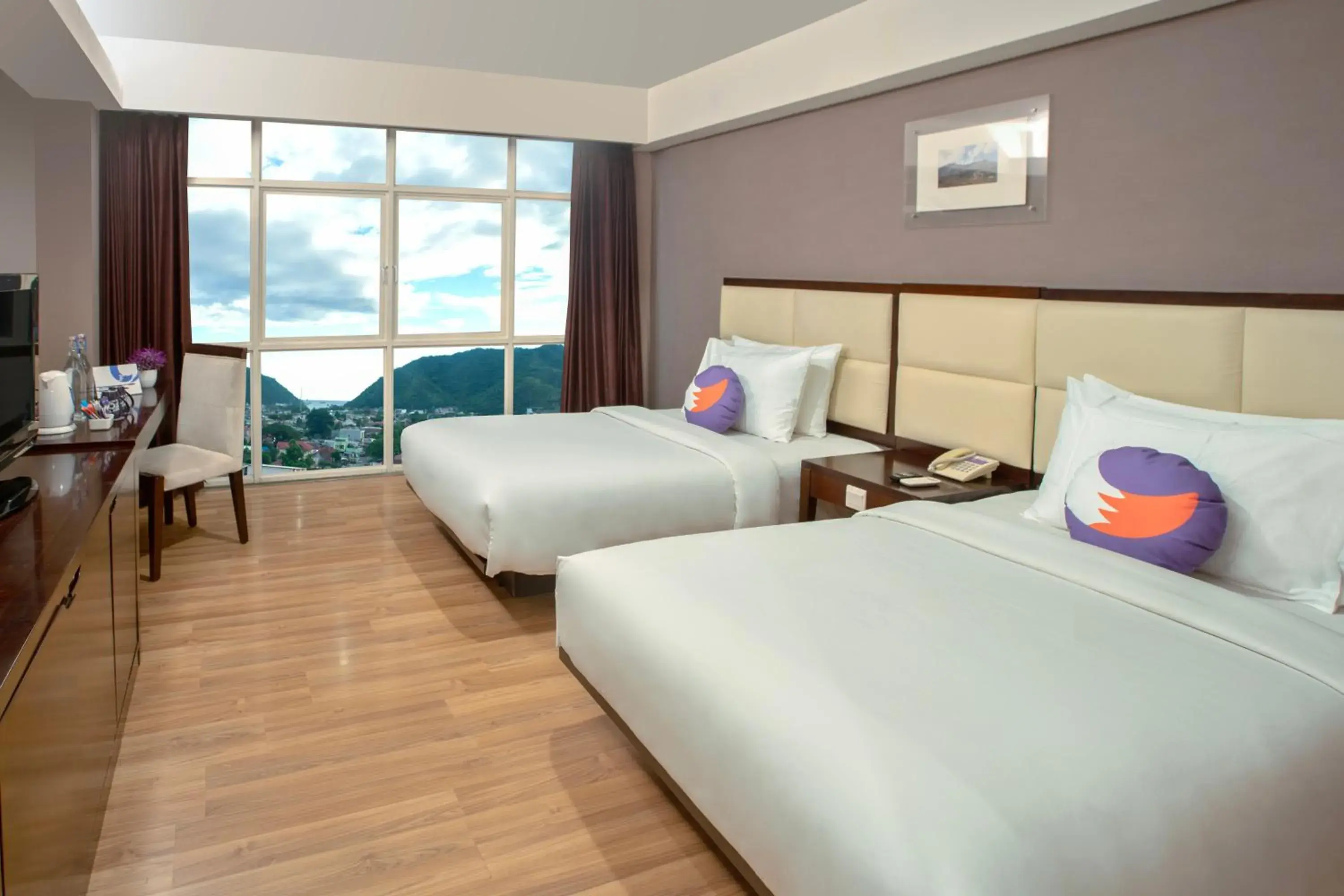 Bed in FOX Hotel Gorontalo Bed in FOX Hotel Gorontalo