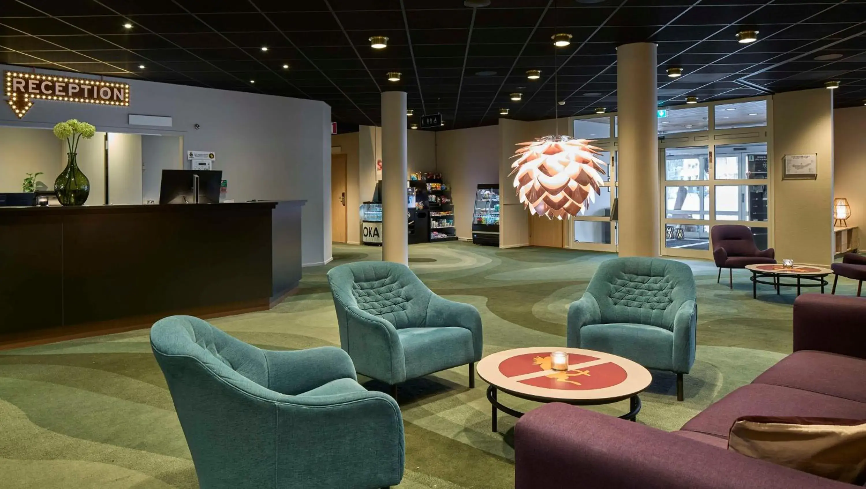 Lobby or reception in Scandic Bollnäs Lobby or reception in Scandic Bollnäs